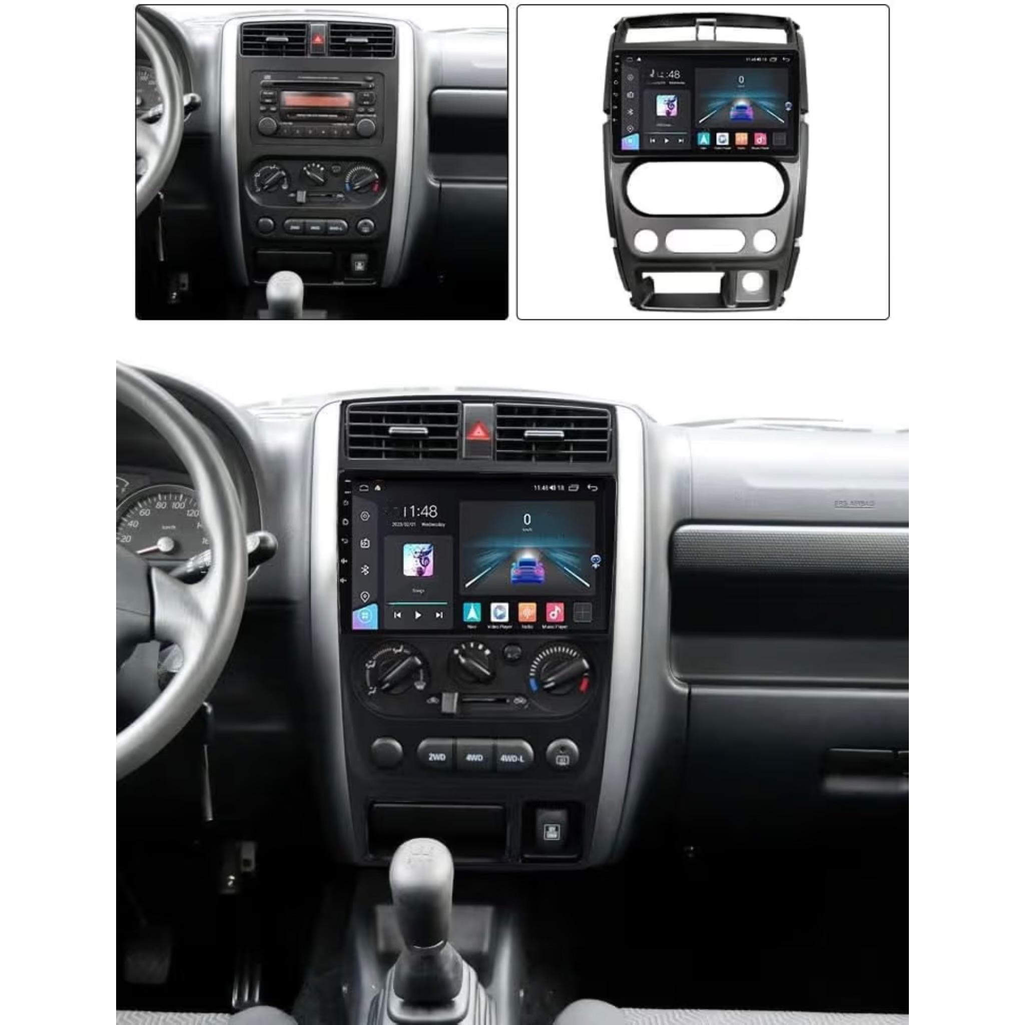 Android Car Stereo for Suzuki Jimny 2007-2012 9 Inch IPS.QLED Touch Screen with AHD Camera Included - Image 3