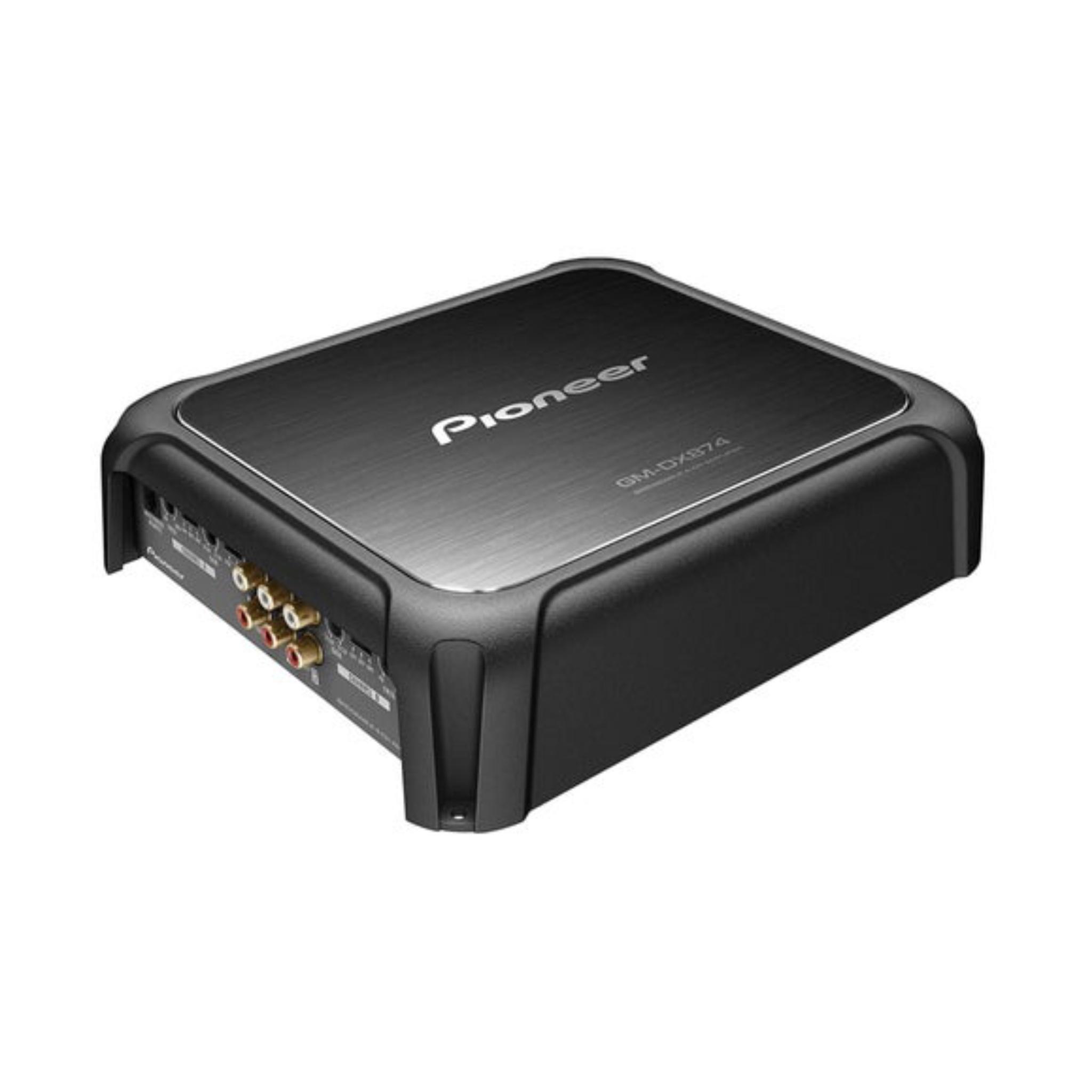 Pioneer GM-DX874 Class FD 4-Channel Bridgeable Amplifier with Wired Bass Boost Remote,1,200 Watts