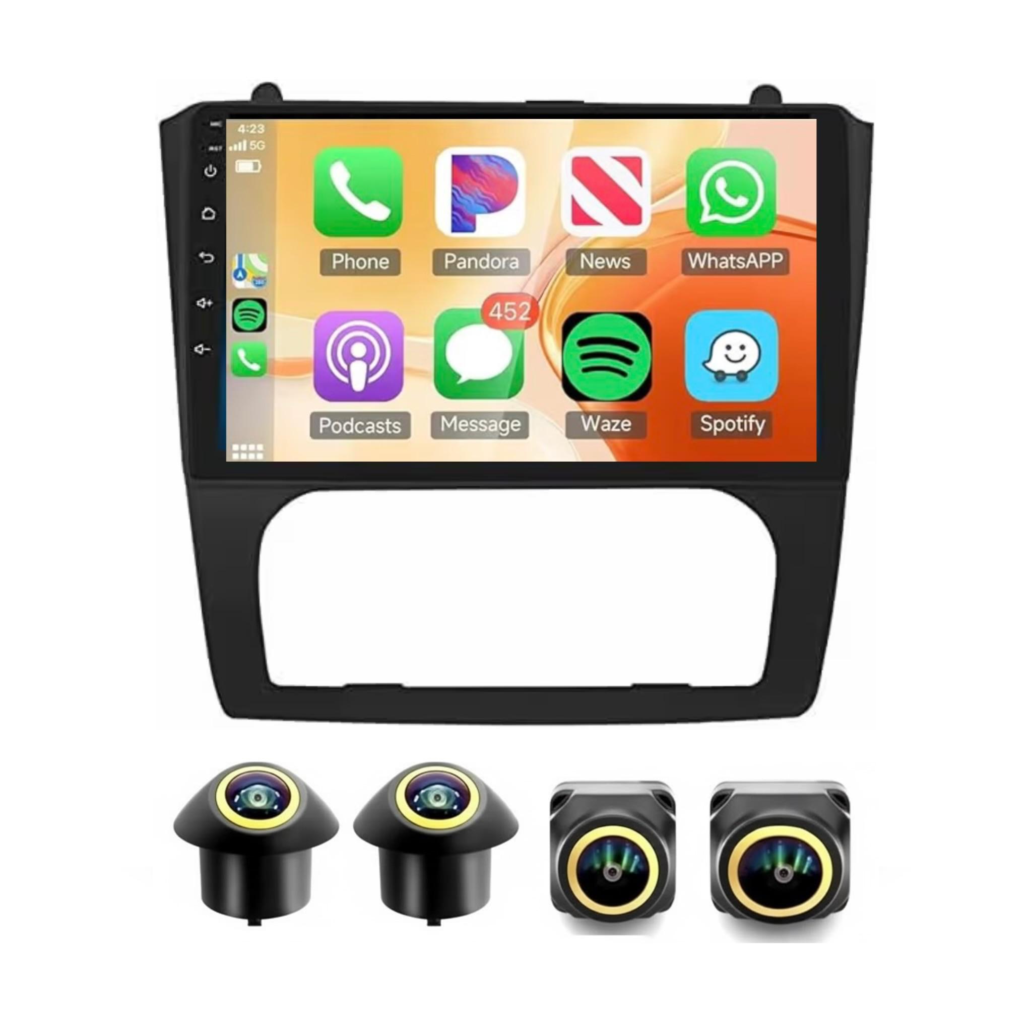 Android Car Stereo for Nissan Altima 2008-2012 9 Inch IPS.QLED Touch Screen with AHD Camera Included - Image 2