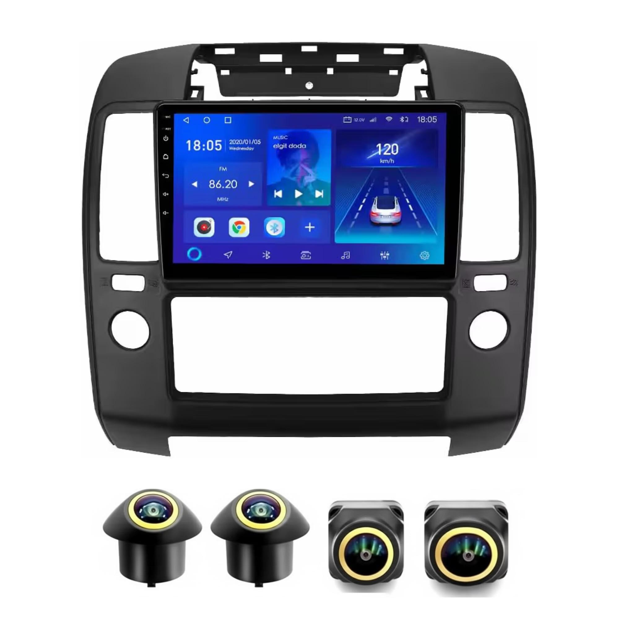 Android Car Stereo for NISSAN NAVARA 2006-2012 9 Inch IPS.QLED Touch Screen with AHD Camera Included - Image 2