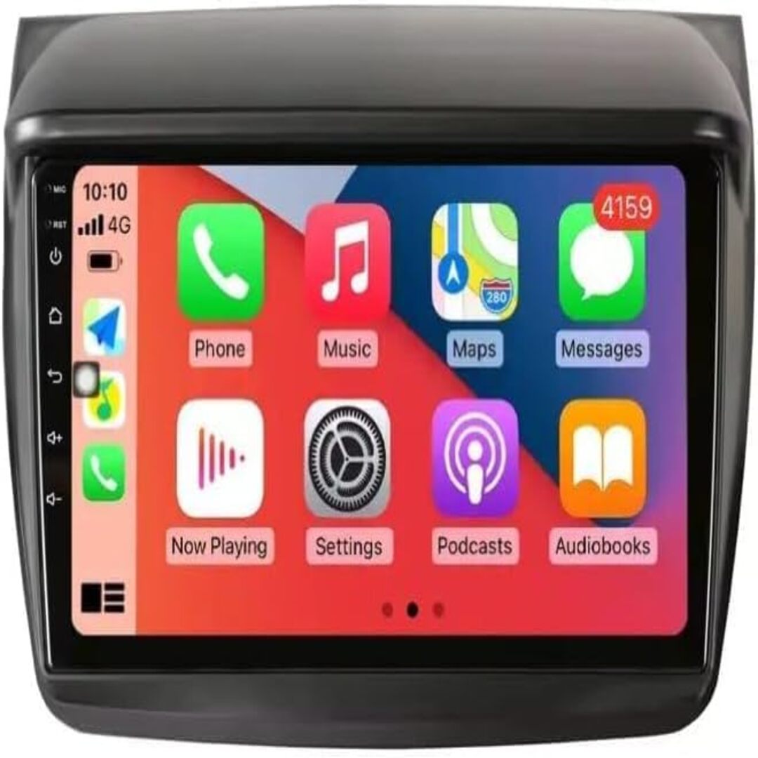 Android Car Stereo for Mitsubishi Pajero Sport L200 Triton 2008-2016 9 Inch IPS.QLED Touch Screen with AHD Camera Included