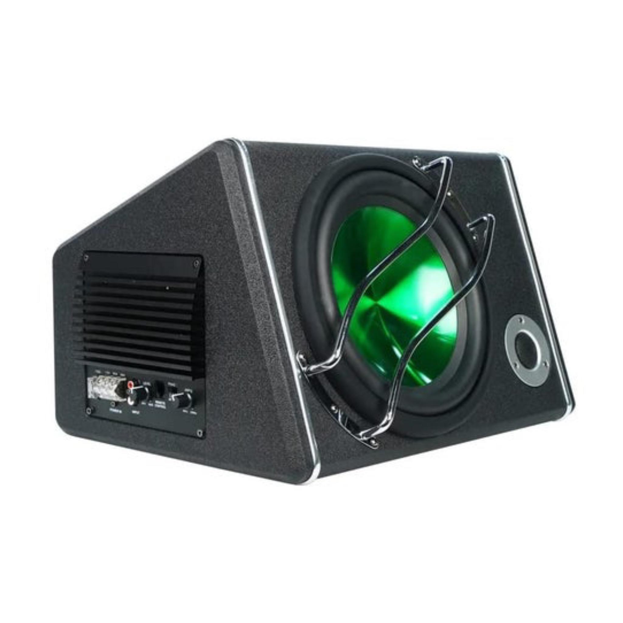 Car Subwoofer and Amp Package – Built-in Amplifier, 10 Inch Subwoofer with Passive Radiator, Remote Subwoofer Control - Image 2