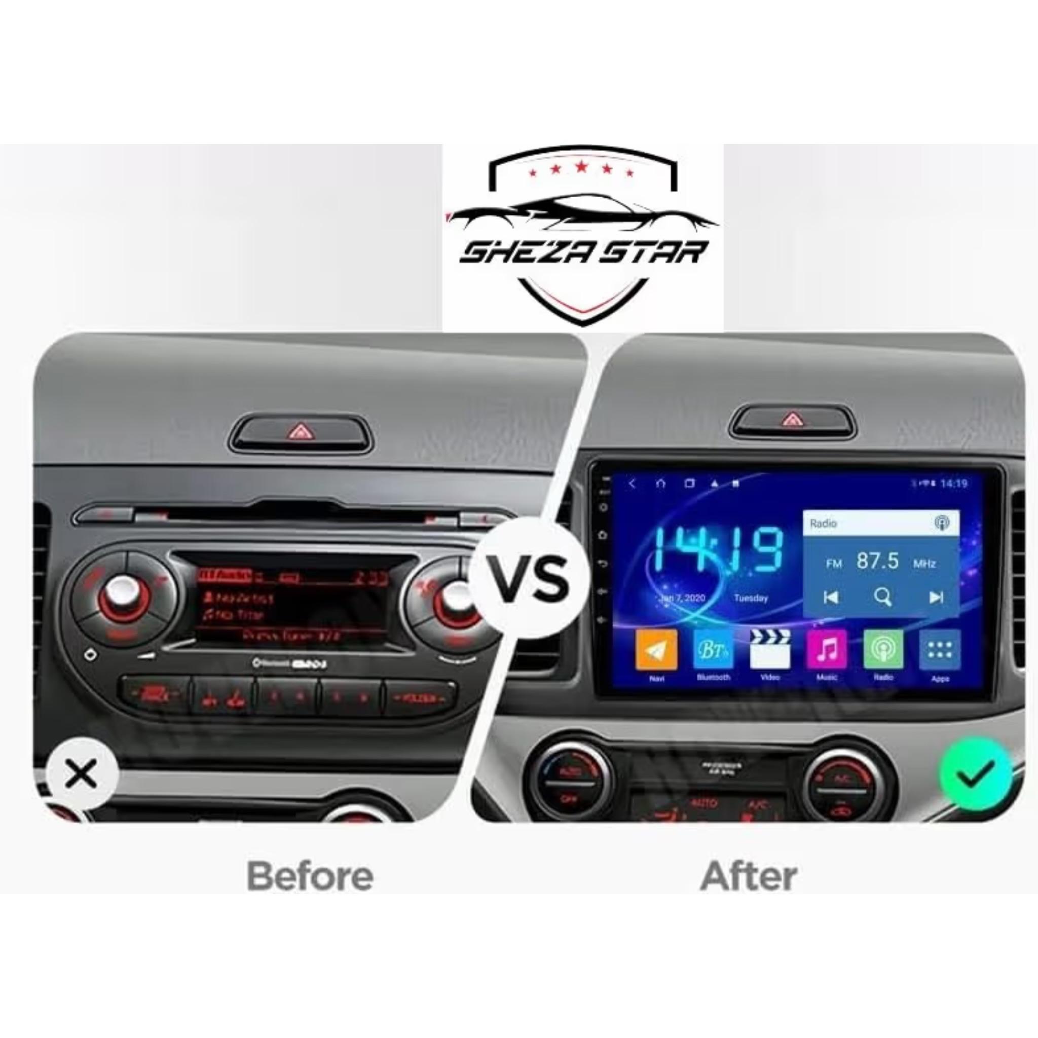 Android Car Stereo for Kia Morning Picanto 2011-2015 9 Inch IPS.QLED Touch Screen with AHD Camera Included - Image 3