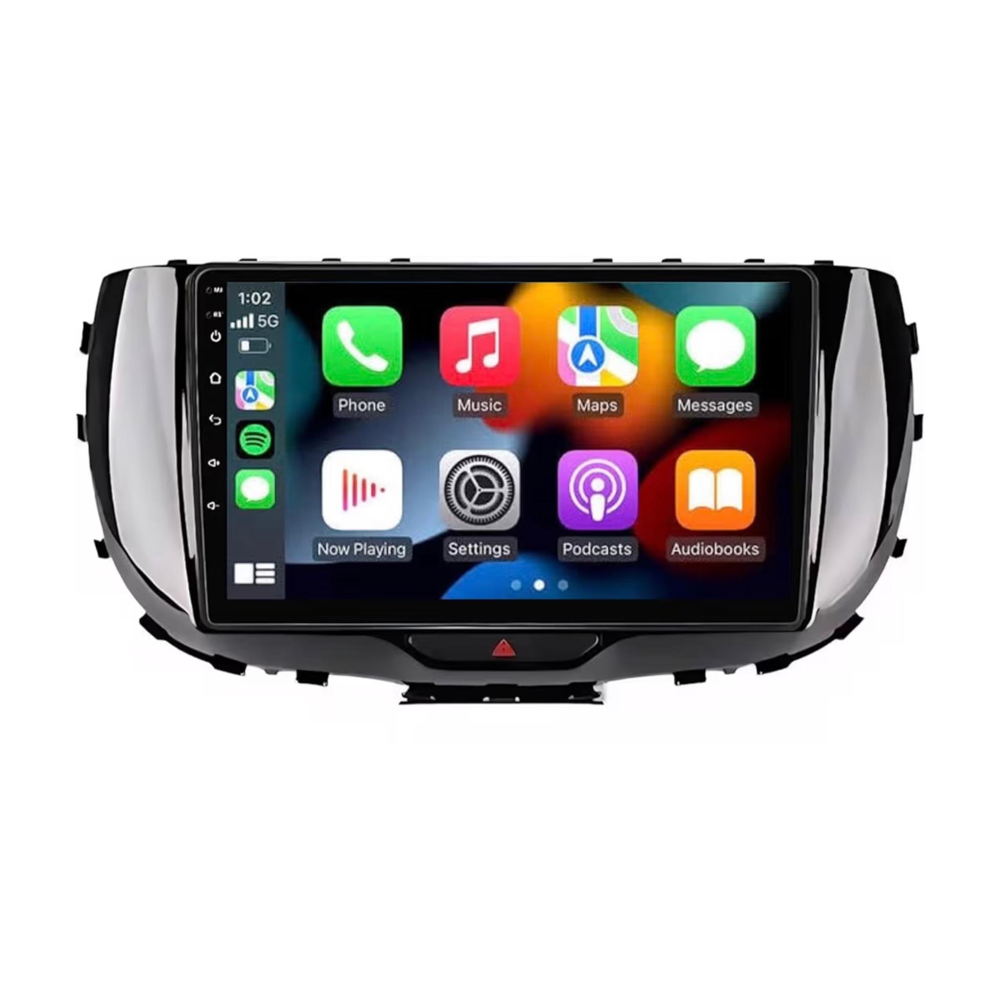 Android Car Stereo for Kia Soul 2019-2022 9 Inch IPS.QLED Touch Screen with AHD Camera Included