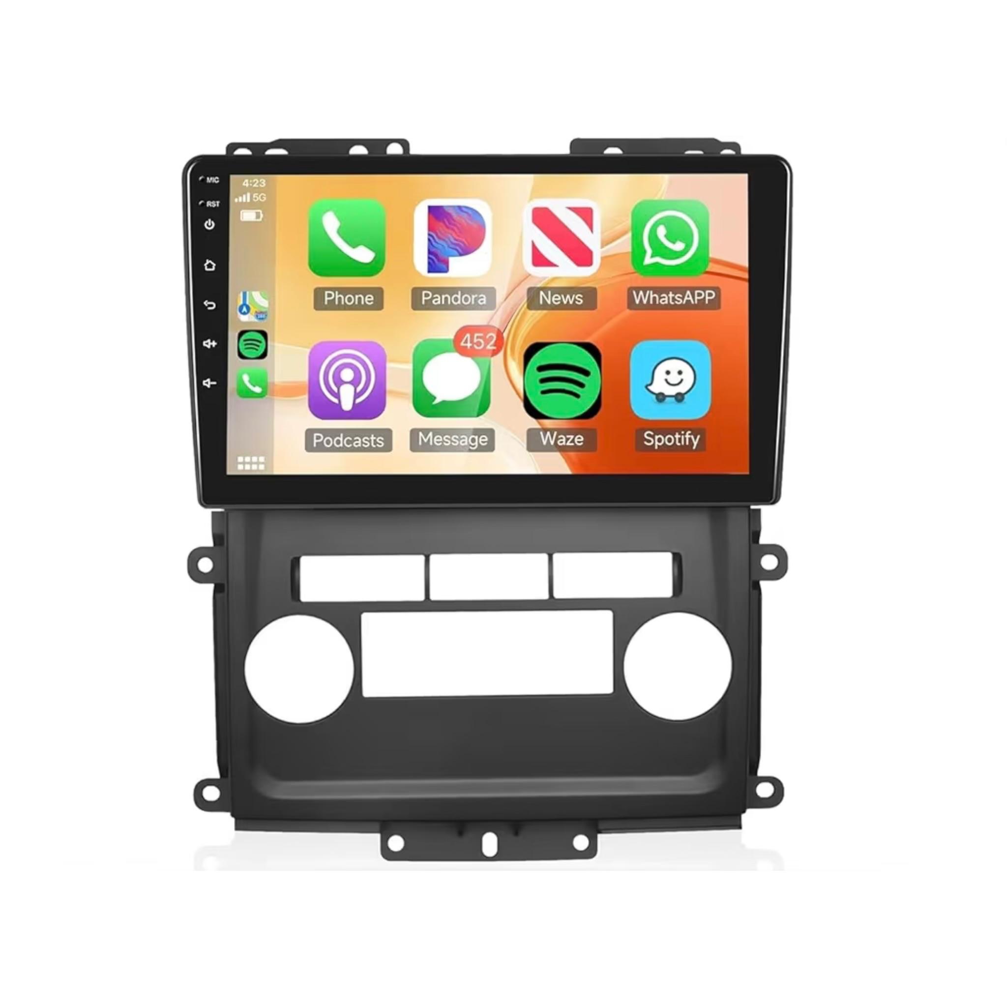 Android Car Stereo for Nissan Frontier Xterra 2009-2012 9 Inch IPS.QLED Touch Screen with AHD Camera Included