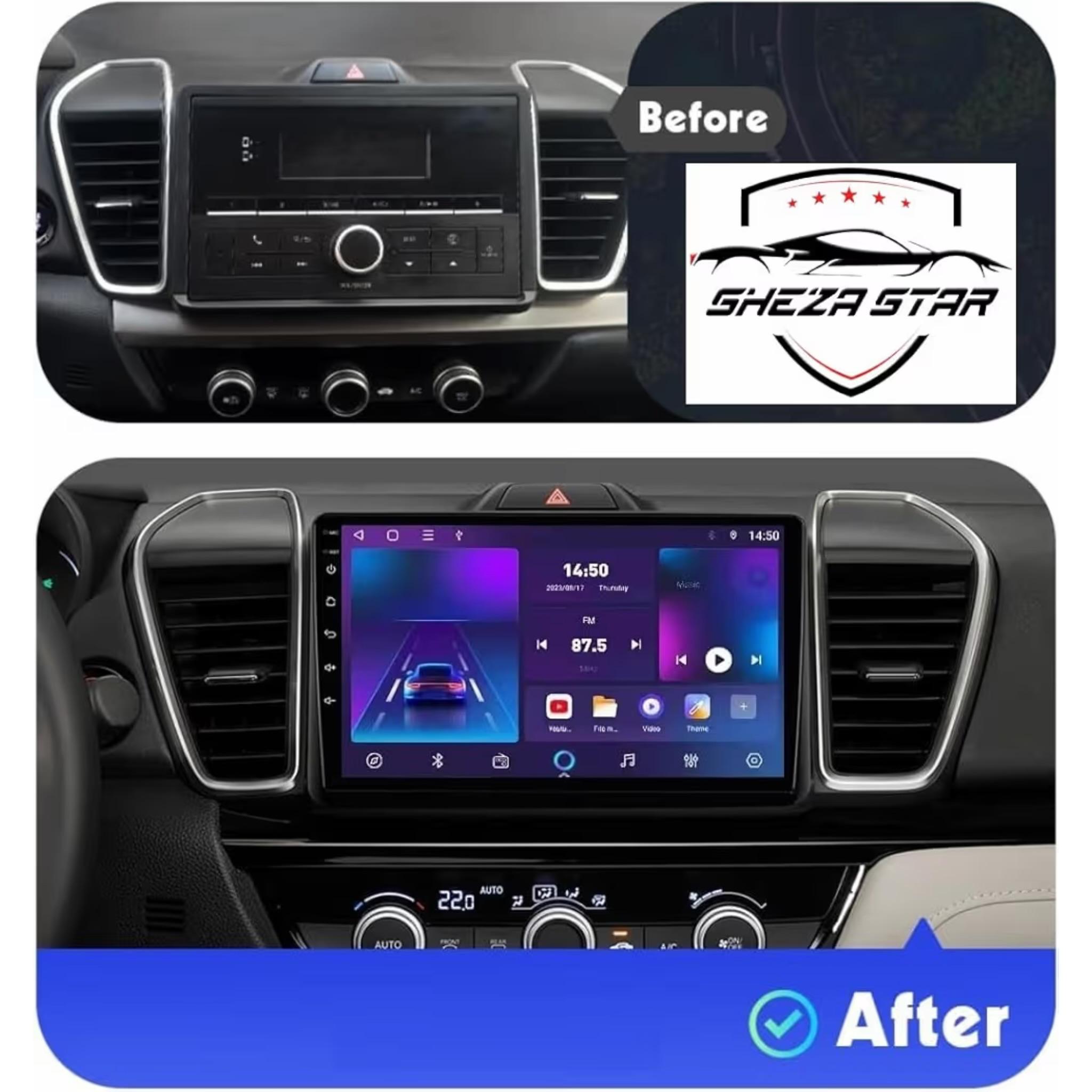 Android Car Stereo for Honda City 2020-2024 9 Inch IPS.QLED Touch Screen with AHD Camera Included - Image 3