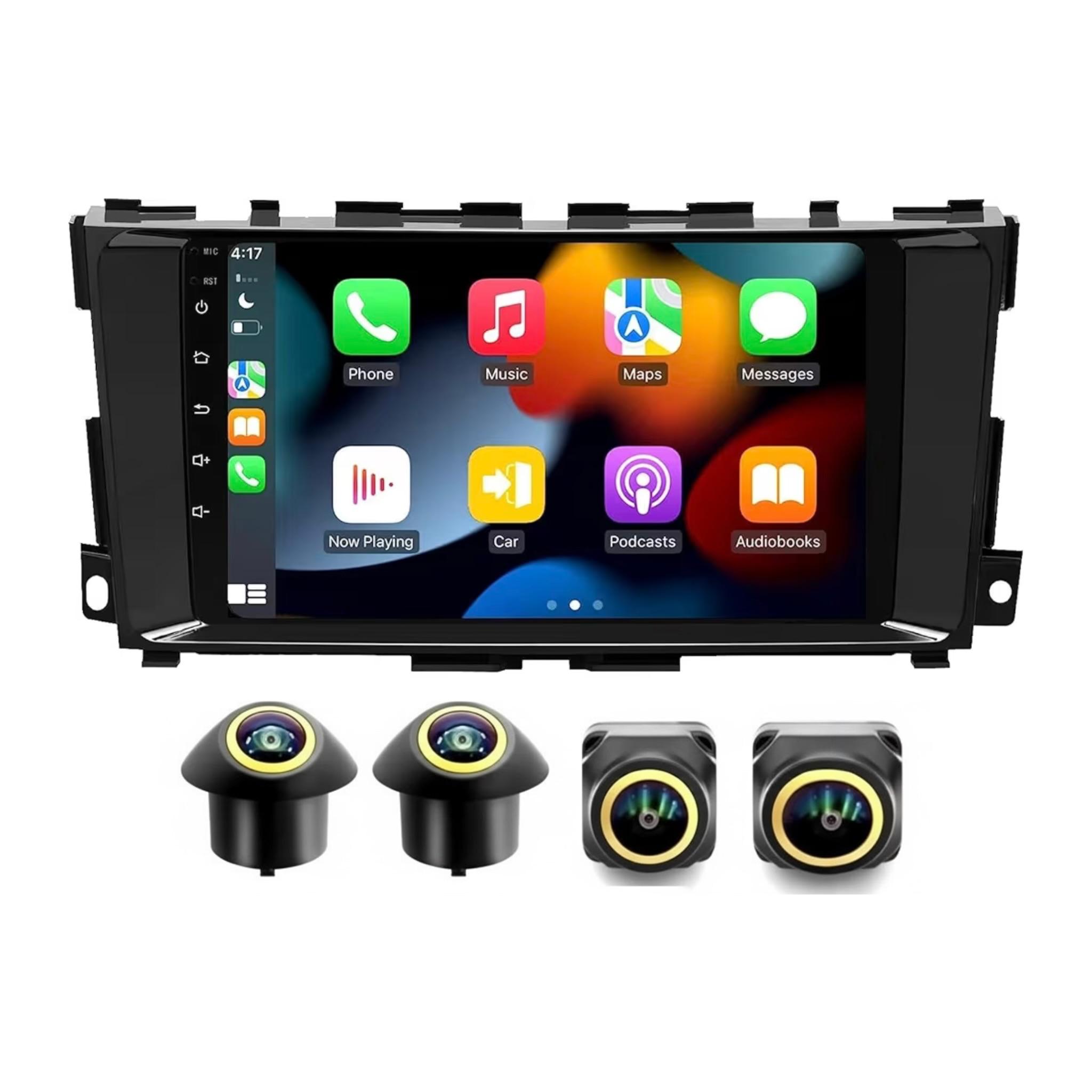 Android Car Stereo for Nissan Altima 2013-2018 9 Inch IPS.QLED Touch Screen with AHD Camera Included - Image 2