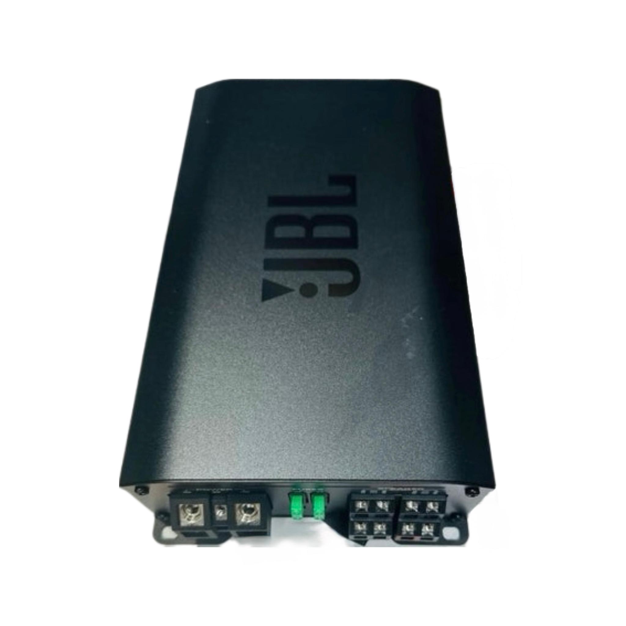 JBL Stage GT90041 Car Amplifier, 1480W Peak Power, 4-Channel Class D, 130W RMS x 4 Best for small space