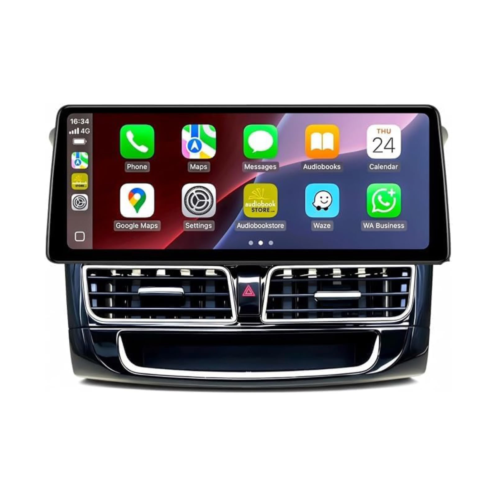 Android Car Stereo for Nissan Sentra 2013-2019 Support Carplay, M-Link Wi-Fi BT, Radio GPS, 12.3 Inch IPS Screen with AHD Camera Included