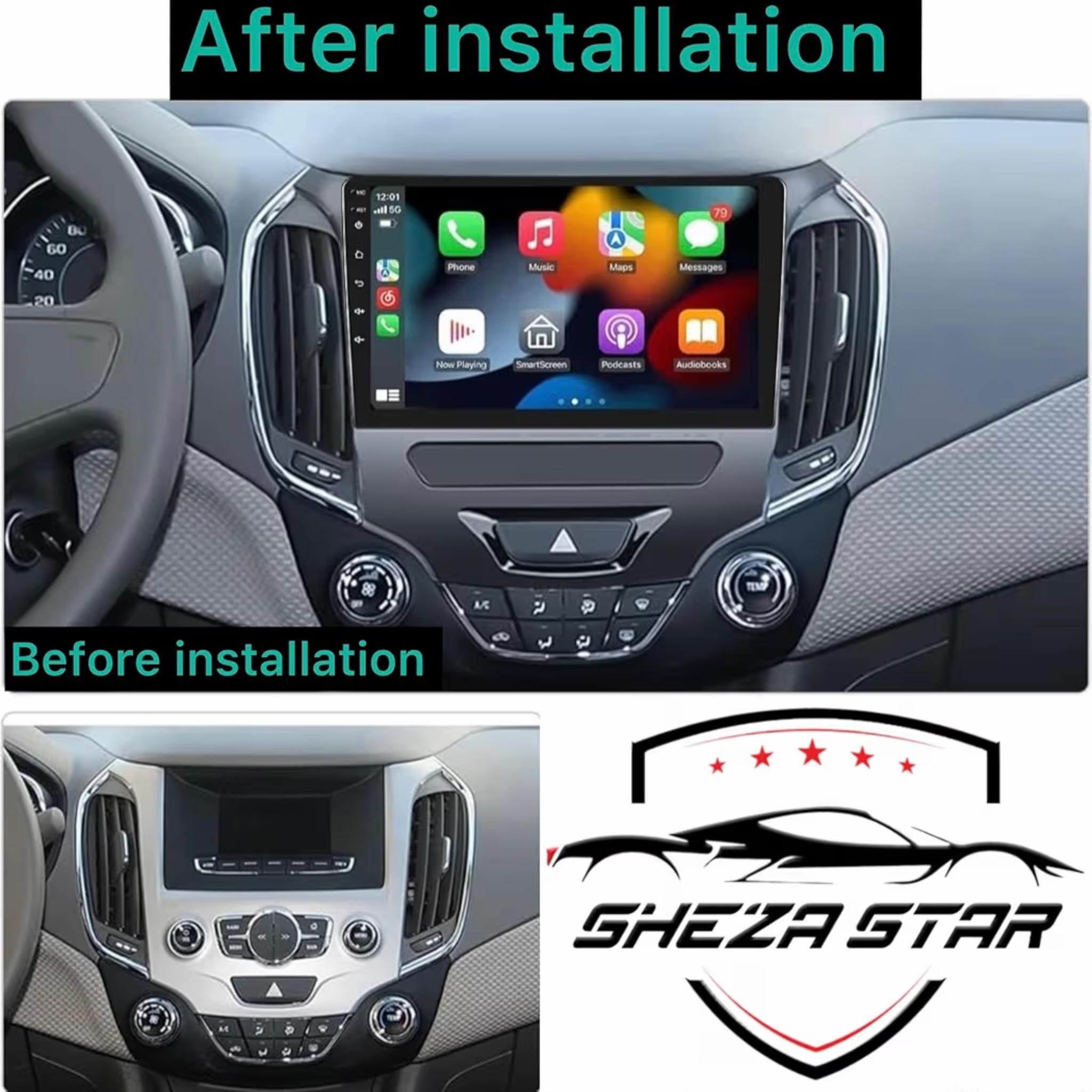 Android Car Stereo for Chevrolet Chevy Cruze 2015-2018 9 Inch IPS.QLED Touch Screen with AHD Camera Included - Image 3