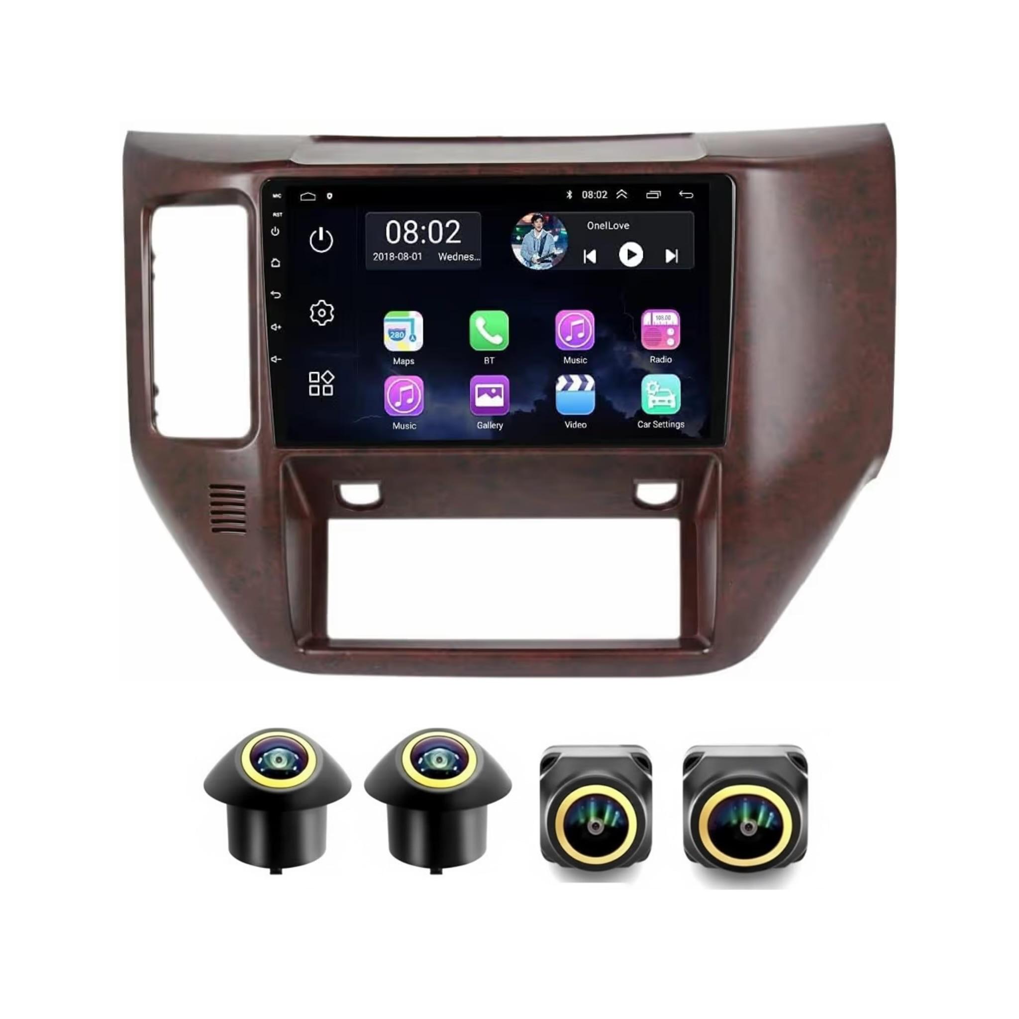 Android Car Stereo for Nissan Patrol VTC Nissan Super Safari 2004-2021 9 Inch IPS.QLED Touch Screen with AHD Camera Included - Image 2