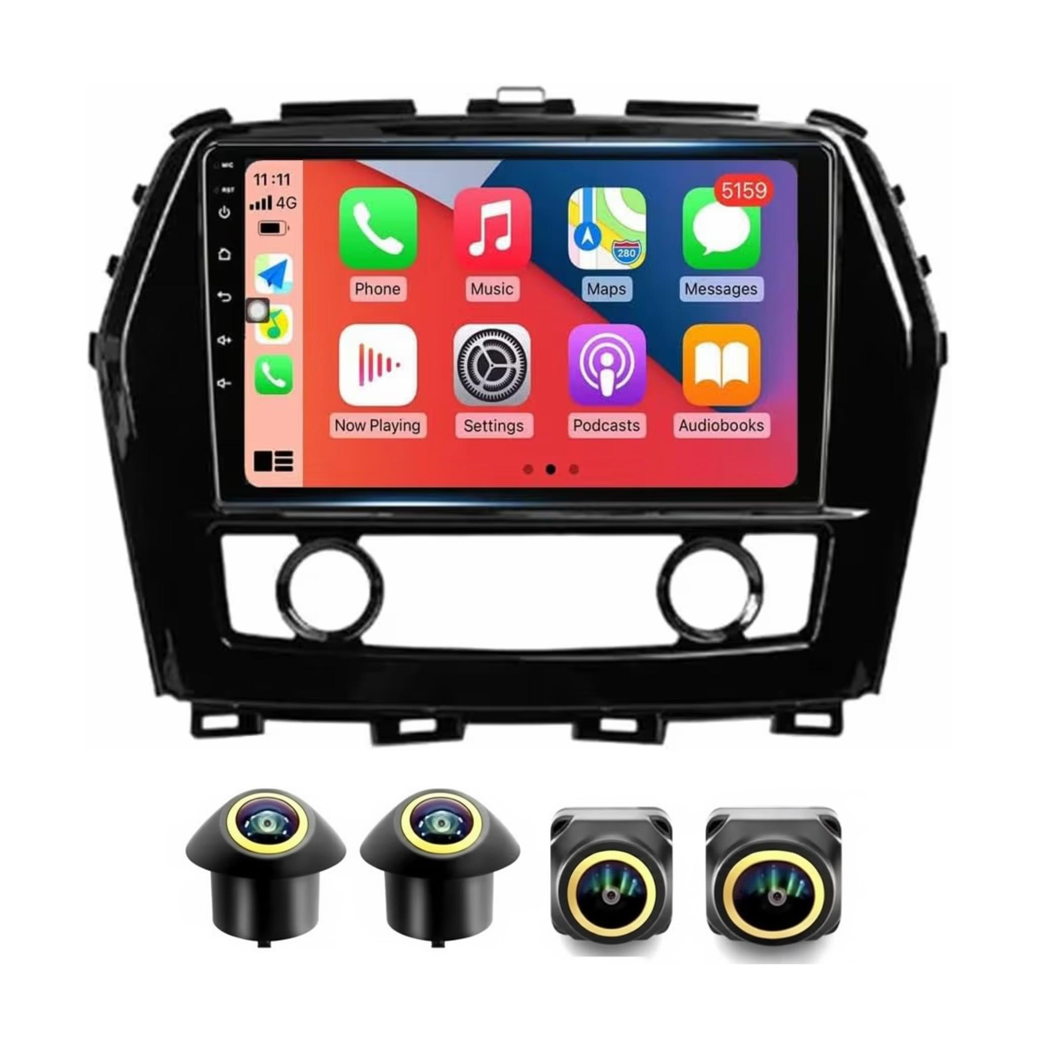 Android Car Stereo for Nissan Maxima A36 2015-2020 10 Inch IPS.QLED Touch Screen with AHD Camera Included - Image 2