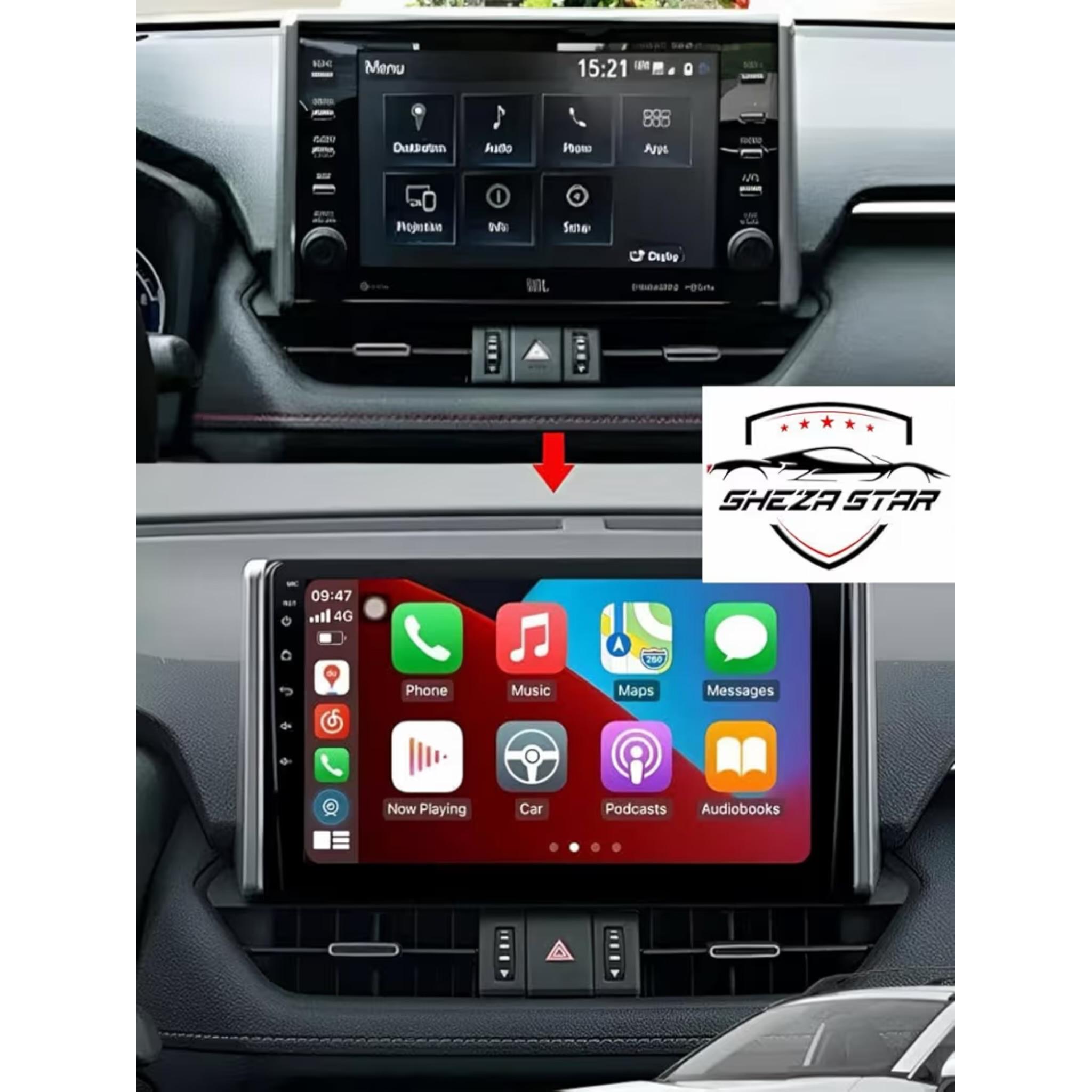 Android Car Stereo for Toyota RAV4 2019-2022 10 Inch IPS.QLED Touch Screen with AHD Camera Included - Image 3