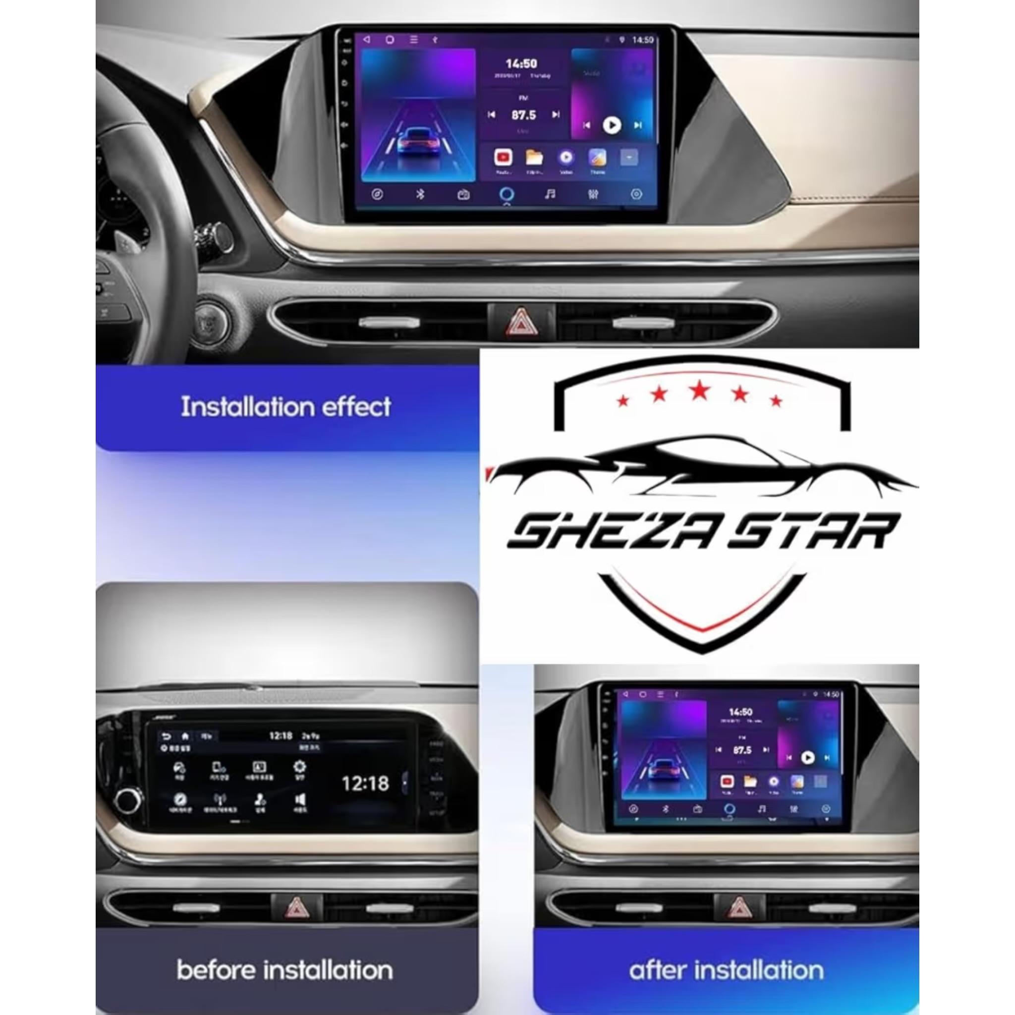 Android Car Stereo for Hyundai Sonata 2019-2023 10 Inch IPS.QLED Touch Screen with AHD Camera Included - Image 3