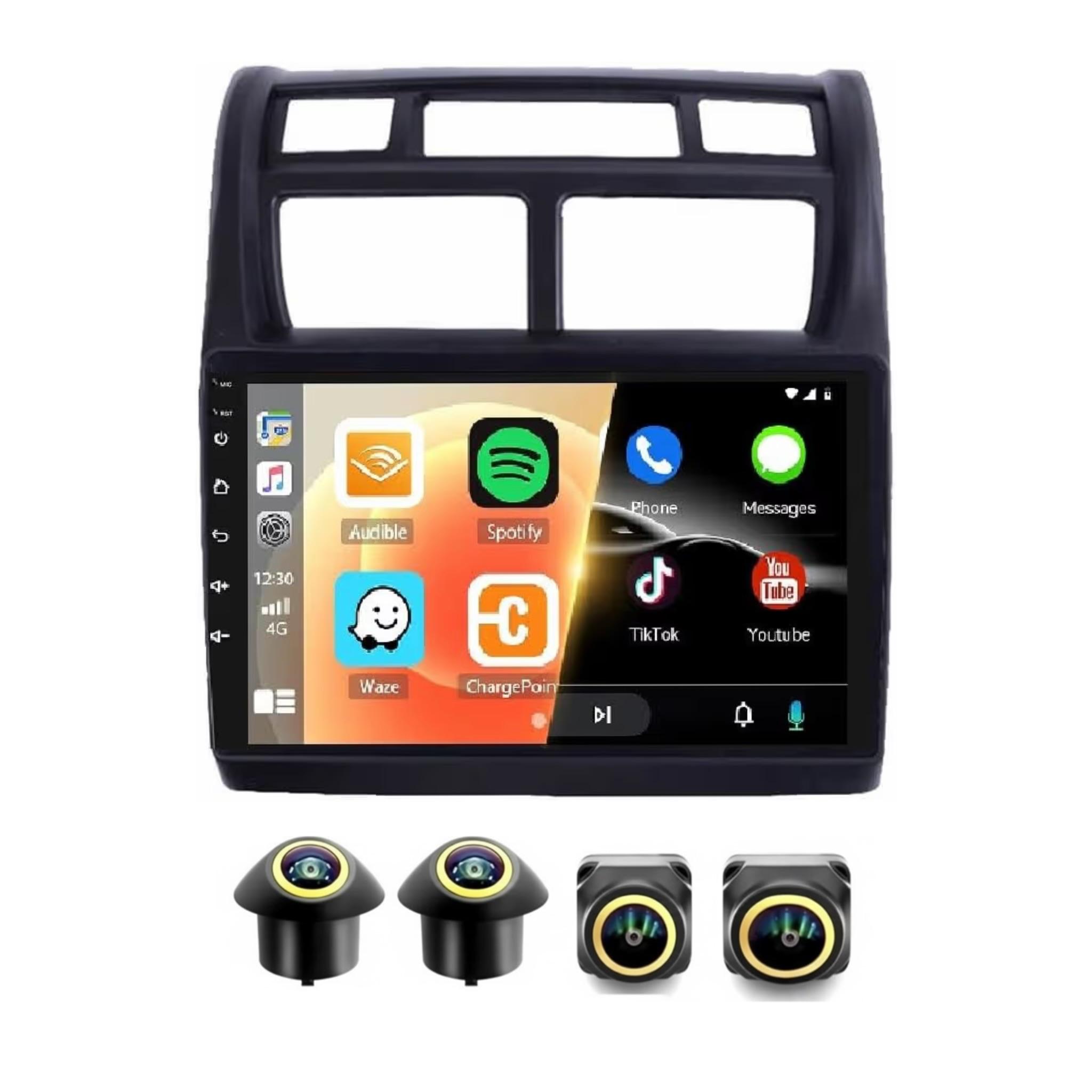 Android Car Stereo for Kia Sportage 2 2007-2009 9 Inch IPS.QLED Touch Screen with AHD Camera Included - Image 2