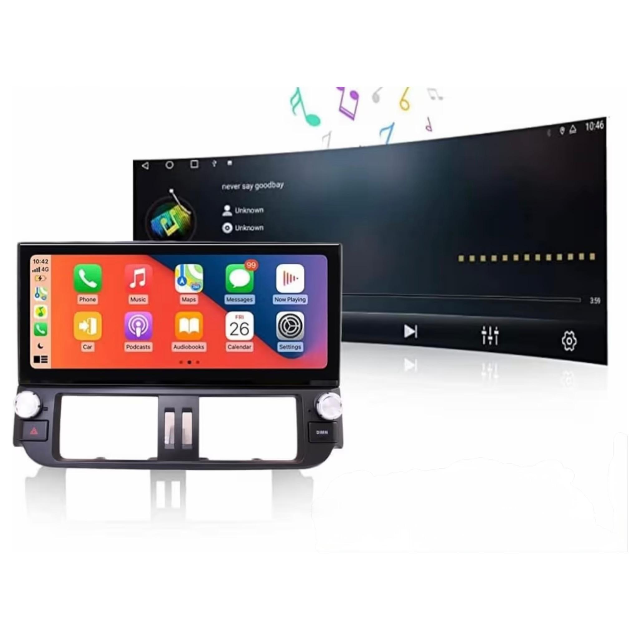 Android Car Stereo 12.3 Inch For Toyota Prado 2010-2013 IPS.QLED Touch Screen with AHD Camera Included - Image 2