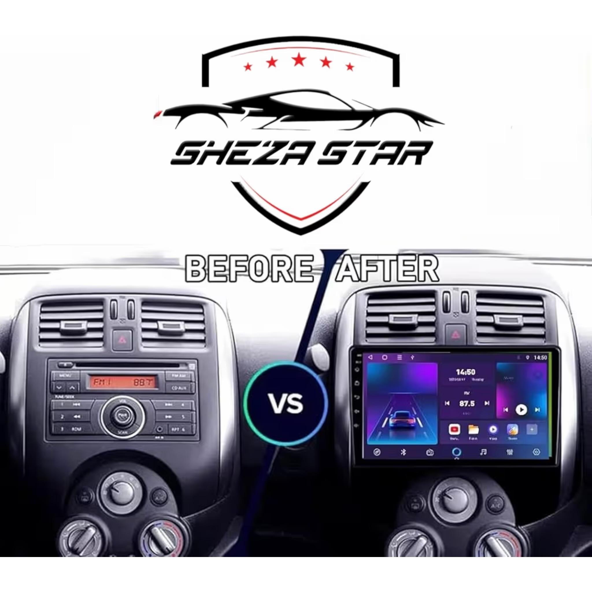 Android Car Stereo for Nissan Sunny Versa 2008-2013 10 Inch IPS.QLED Touch Screen with AHD Camera Included - Image 3