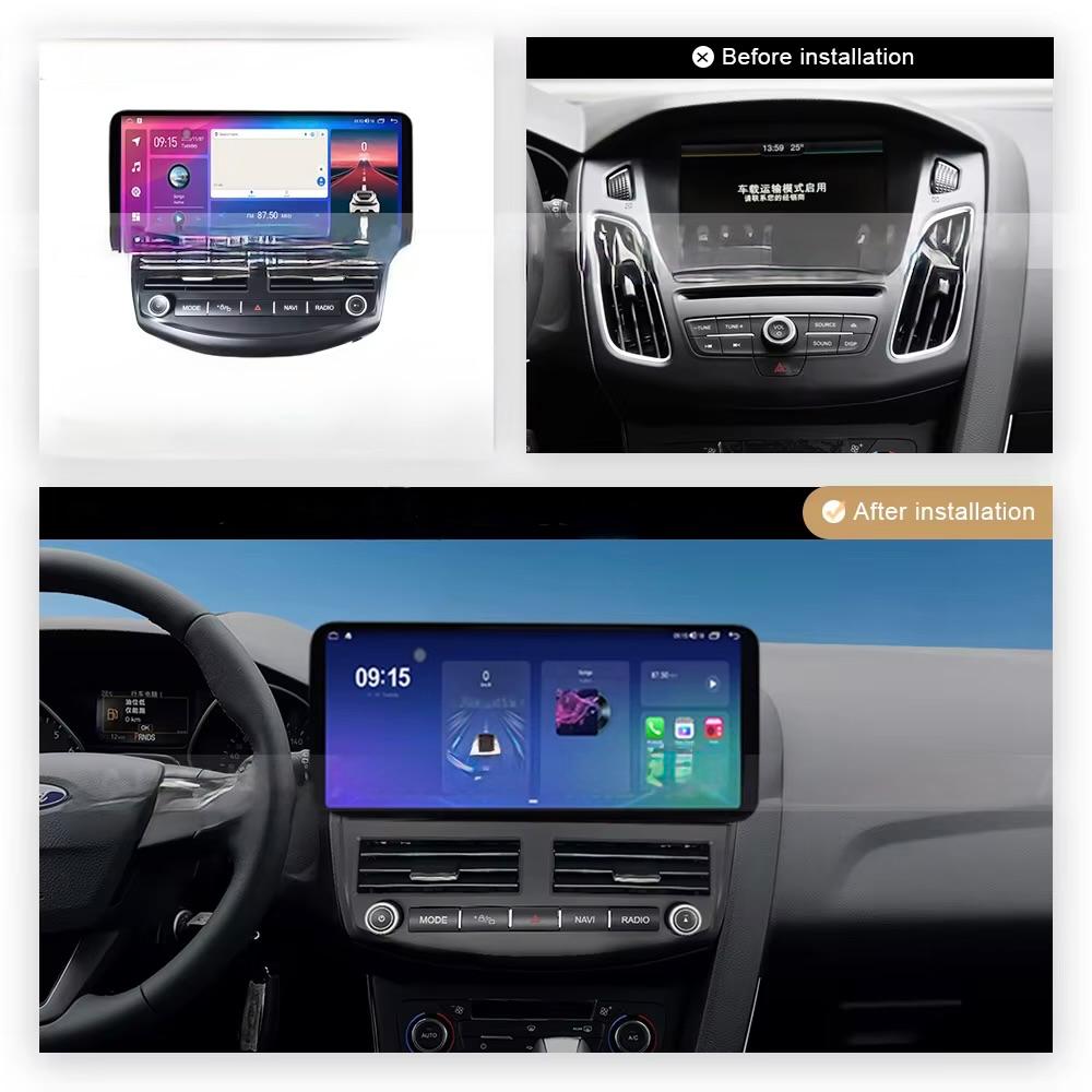 Android Car Stereo 12.3 Inch For FORD 2012-2018 IPS.QLED Touch Screen with AHD Camera Included - Image 2