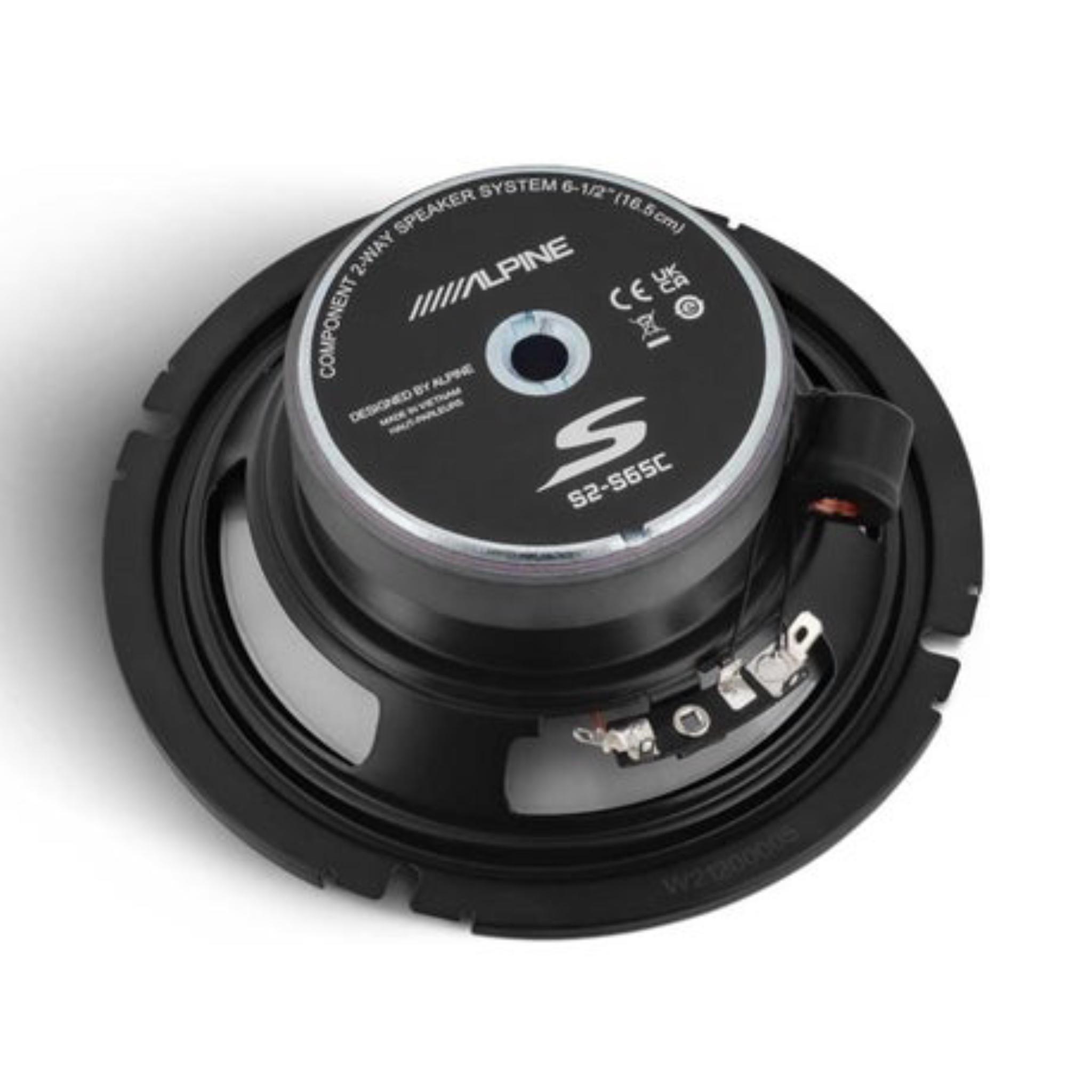 Alpine S2-S65C - Next-Generation S-Series 6.5" Component Speaker Set - Image 2