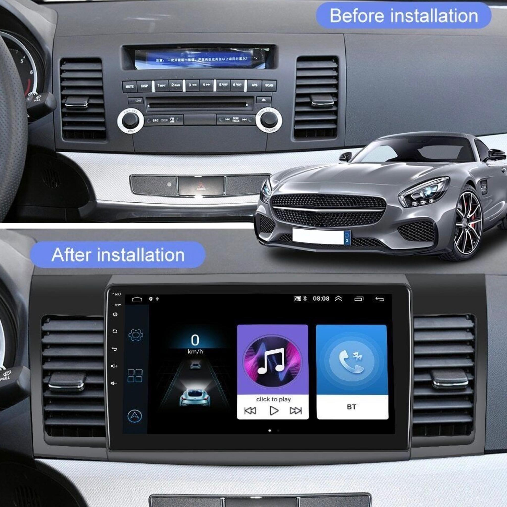 Android Car Stereo for Mitsubishi Lancer 2007-2017 10 Inch IPS.QLED Touch Screen with AHD Camera Included - Image 3