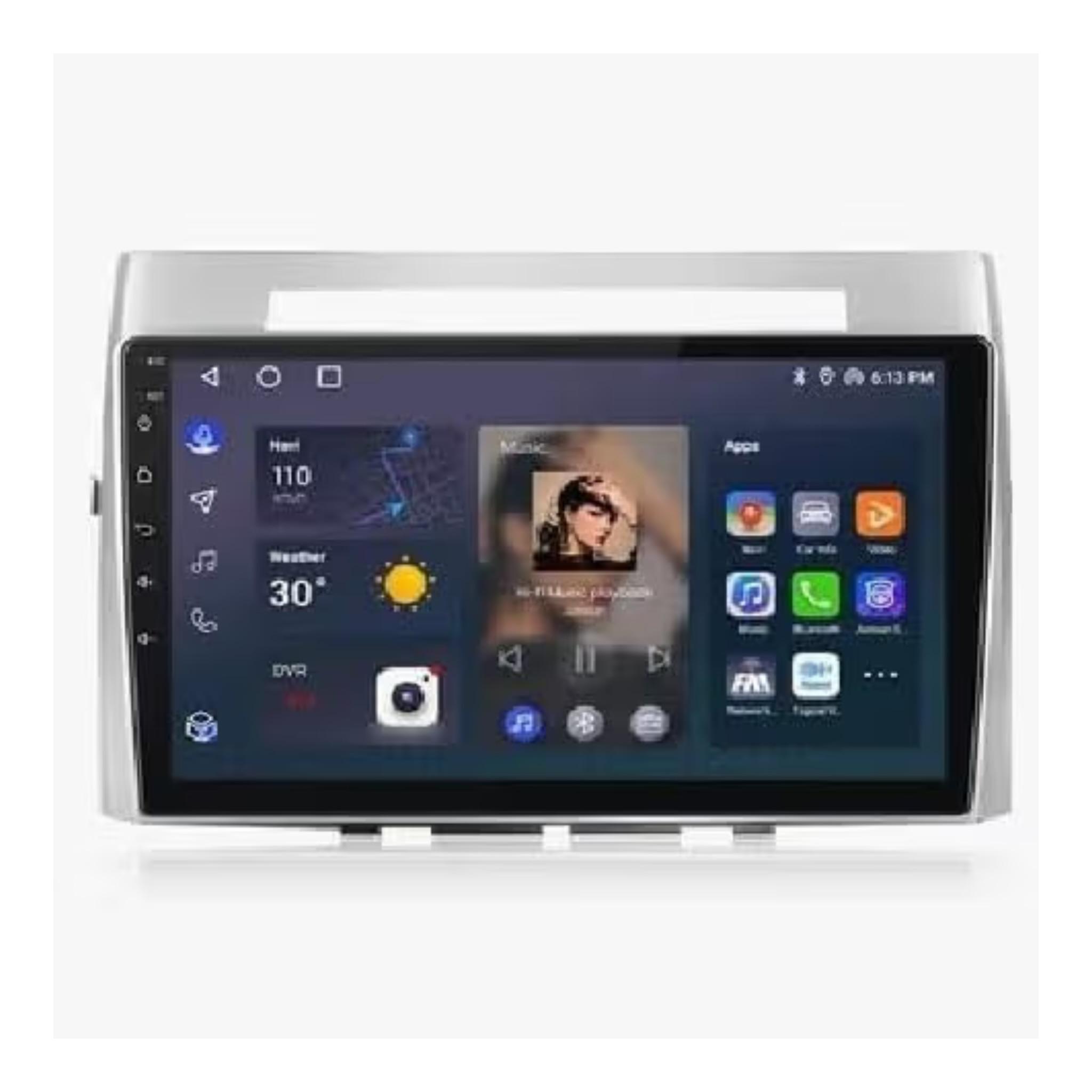 Android Car Stereo for Toyota Corolla 2004-2009 10 Inch IPS.QLED Touch Screen with AHD Camera Included