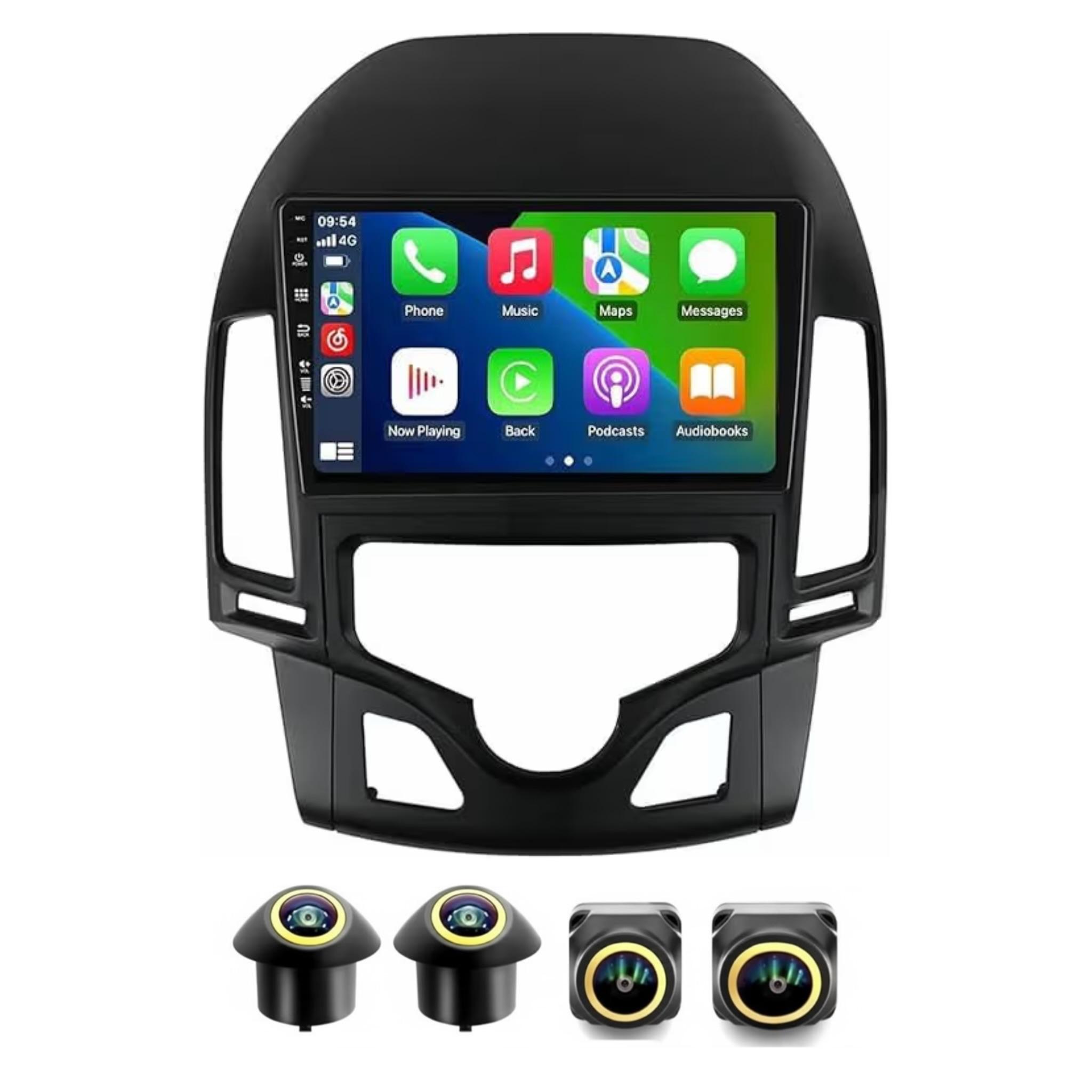 Android Car Stereo for Hyundai I30 2006-2011 9 Inch IPS.QLED Touch Screen with AHD Camera Included - Image 2