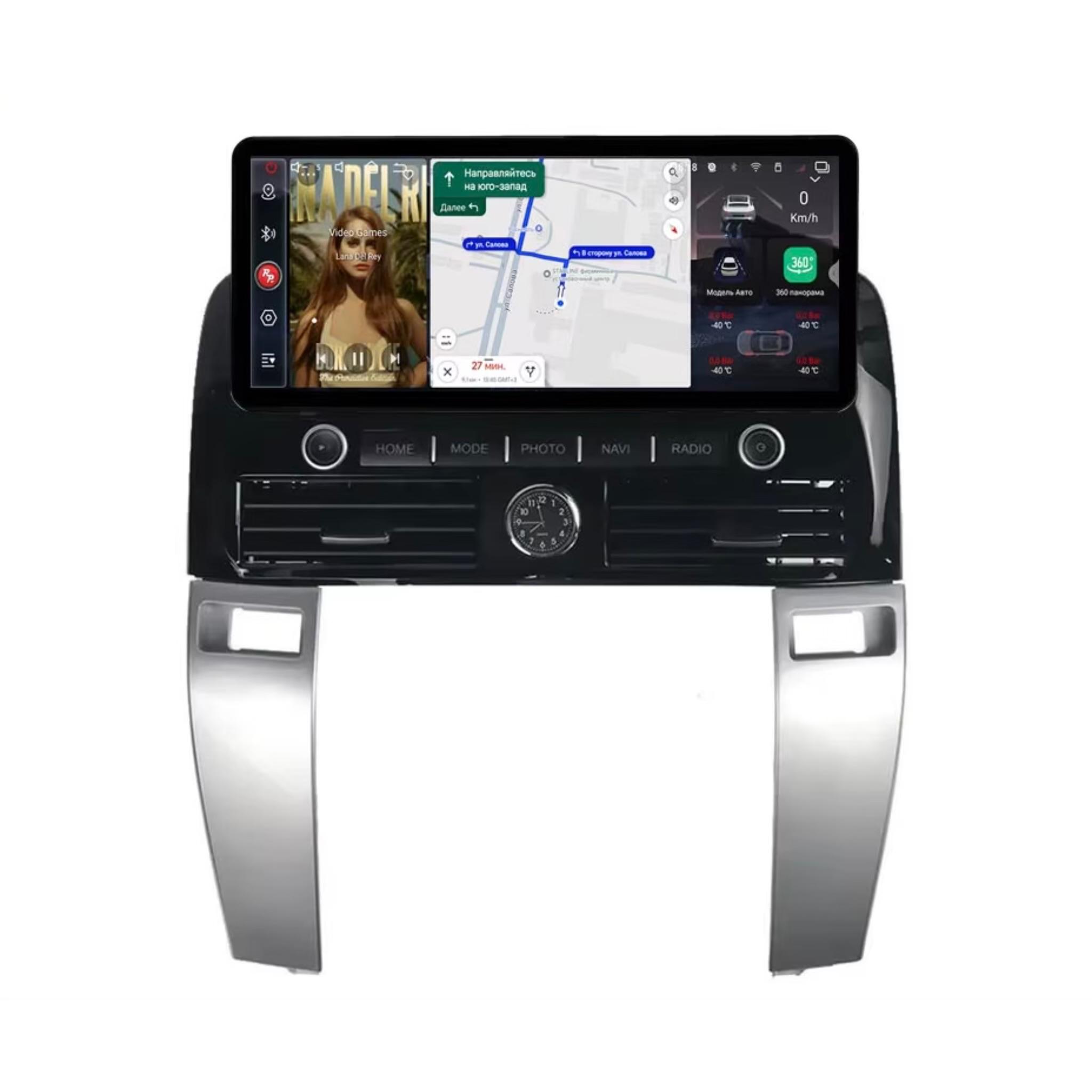 Android Car Stereo 12.3 Inch For Toyota prado 2003-2009 IPS.QLED Touch Screen with AHD Camera Included