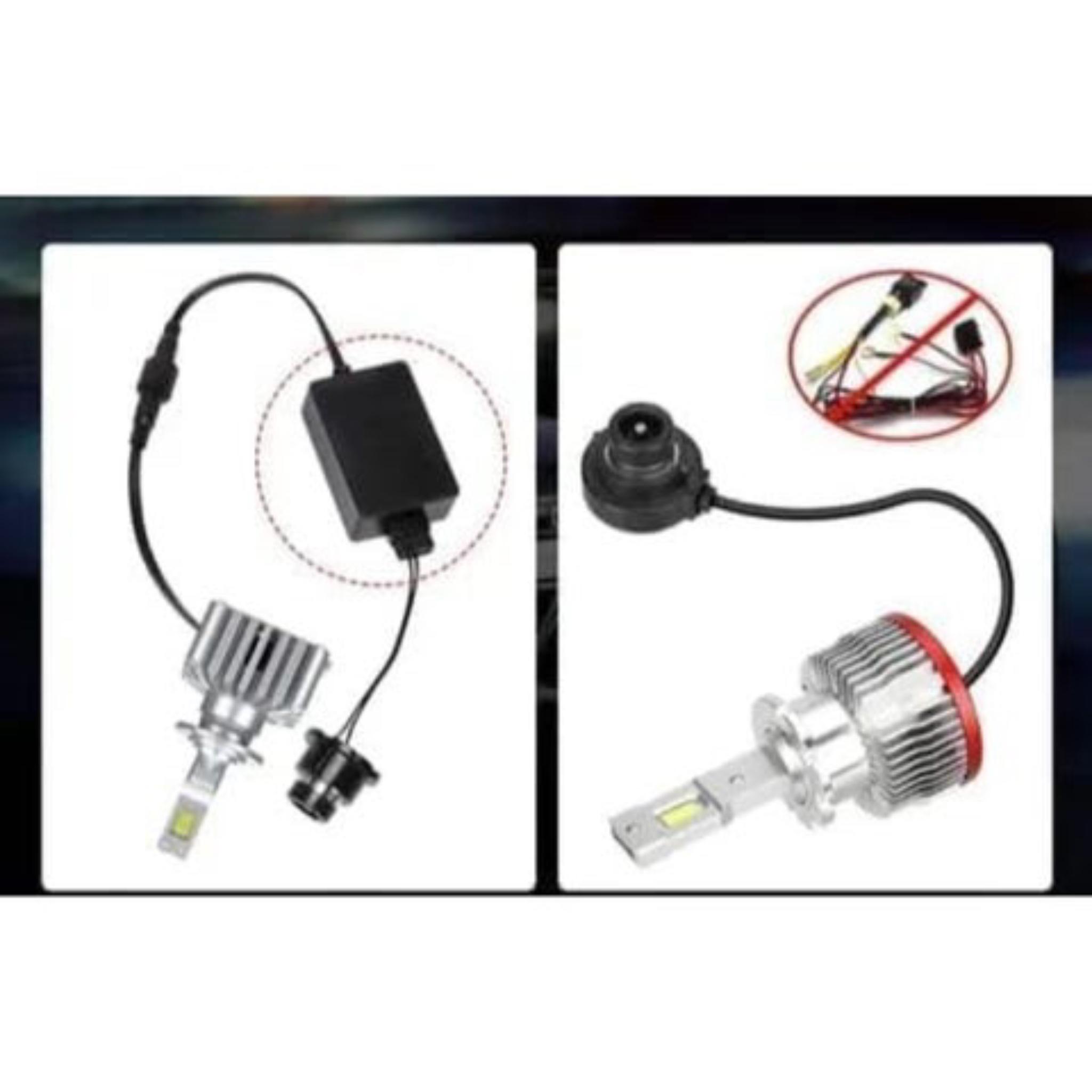 LED Headlight Conversion Kit, Bulb Type, Aluminum Heat Sink Design with Cooling Fan,D-Series (D2S,D4S,D1S,D3S) - Image 2