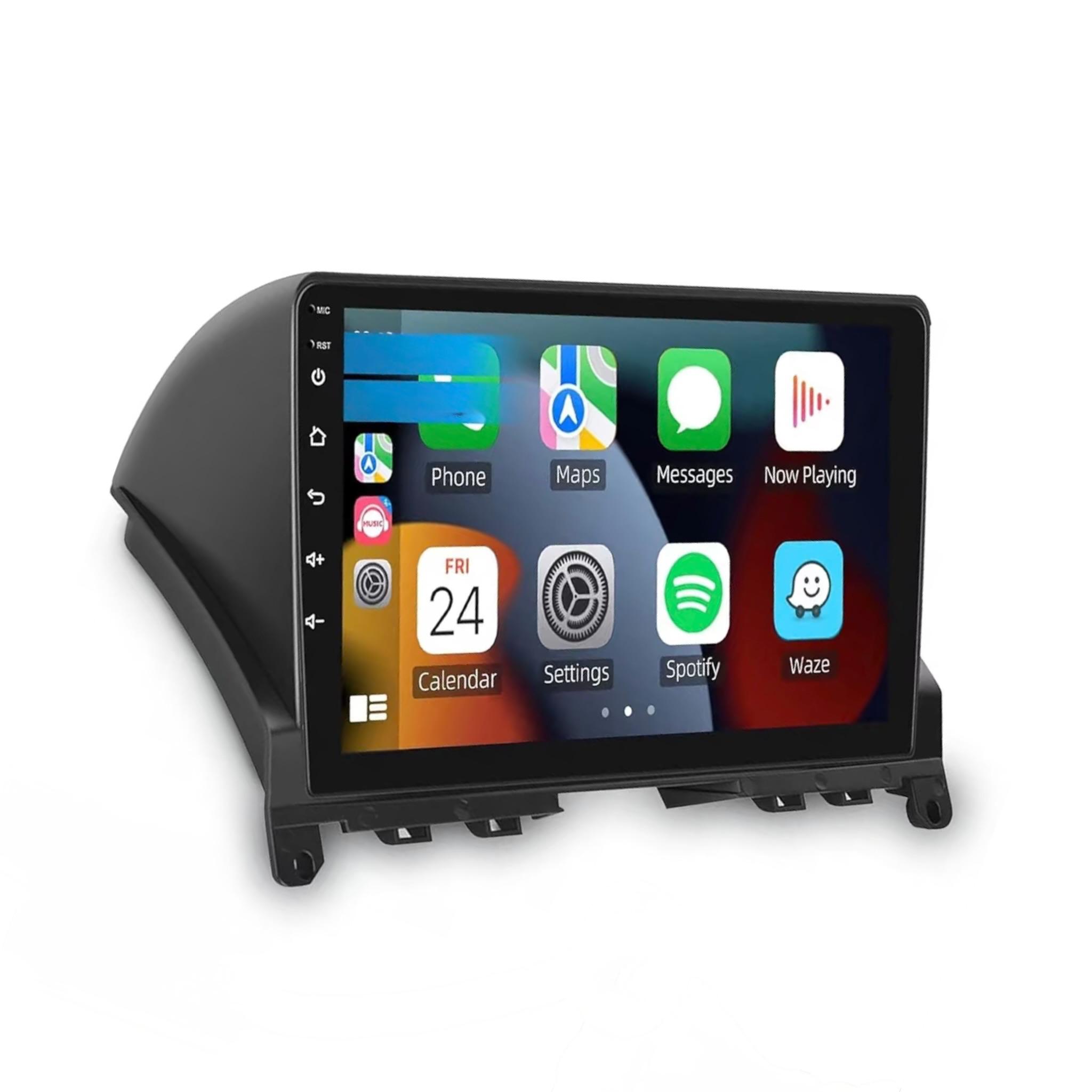 Android Car Stereo for Mercedes Benz C-Class C180 C200 C230 C250 C300 C350 W204 S204 2006-2011 9 Inch IPS.QLED Touch Screen with AHD Camera Included