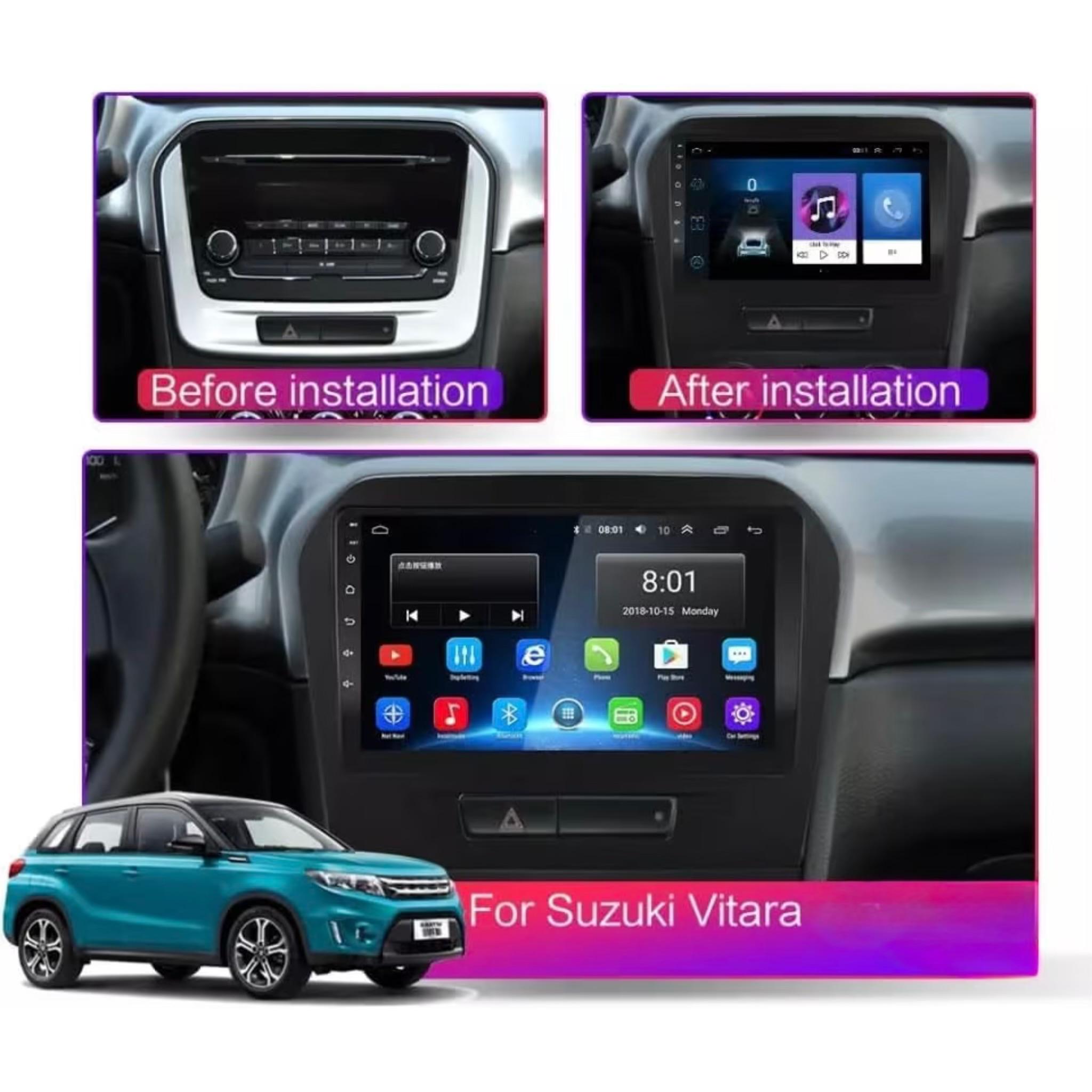 Android Car Stereo for Suzuki Grand Vitara 2015-2019 10 Inch IPS.QLED Touch Screen with AHD Camera Included - Image 3