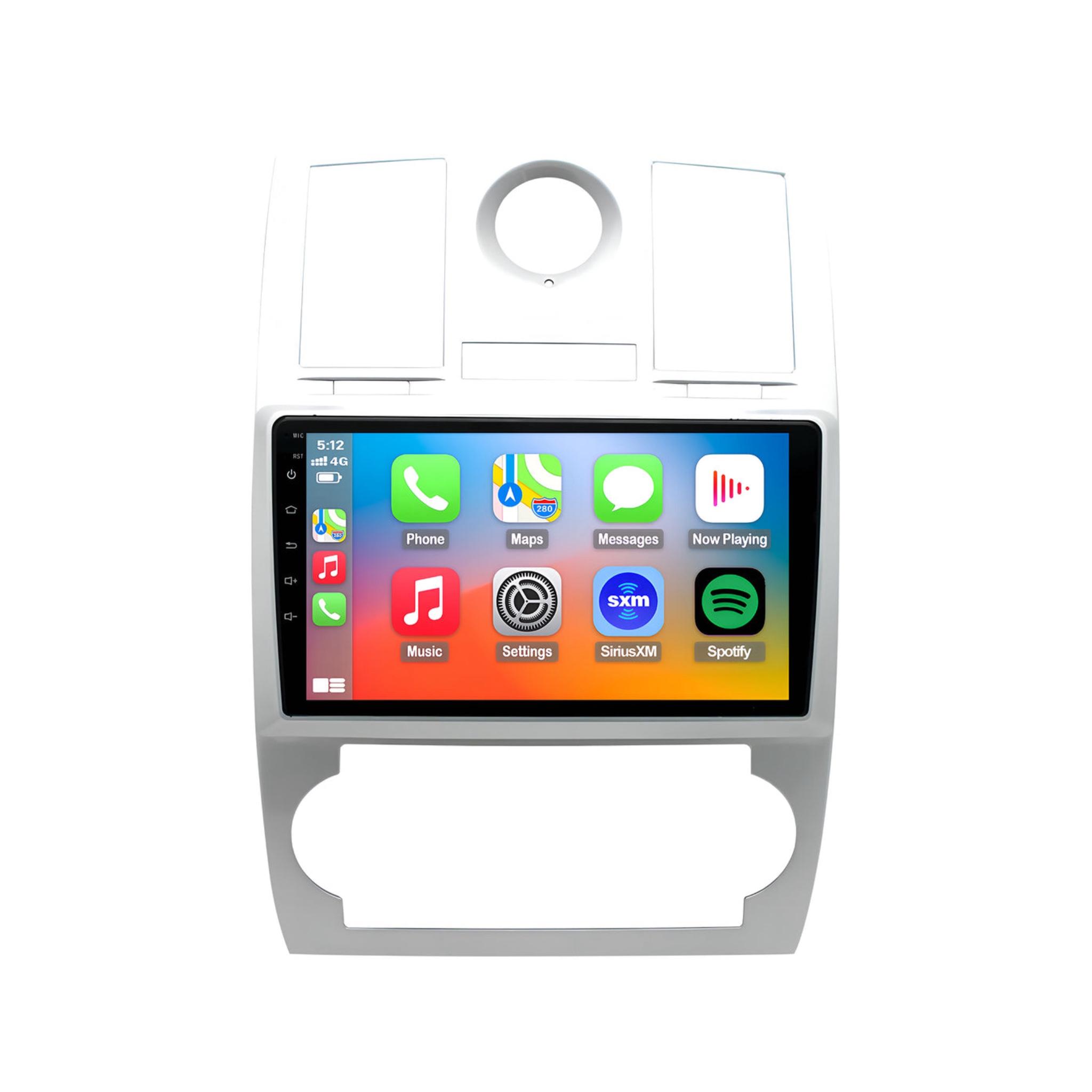 Android Car Stereo for Chrysler 300 2005-2010 9 Inch IPS.QLED Touch Screen with AHD Camera Included