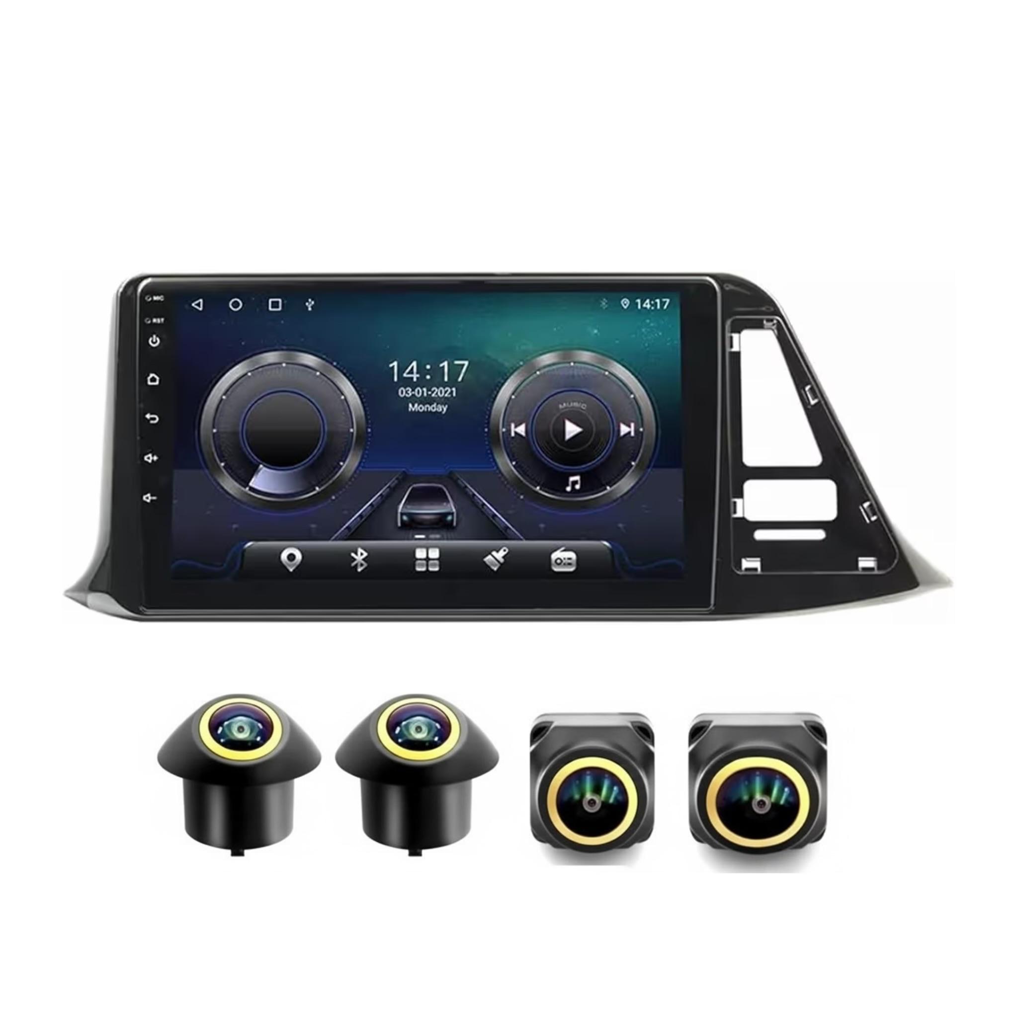 Android Car Stereo for Toyota CHR 2016-2020 9 Inch IPS.QLED Touch Screen with AHD Camera Included - Image 2