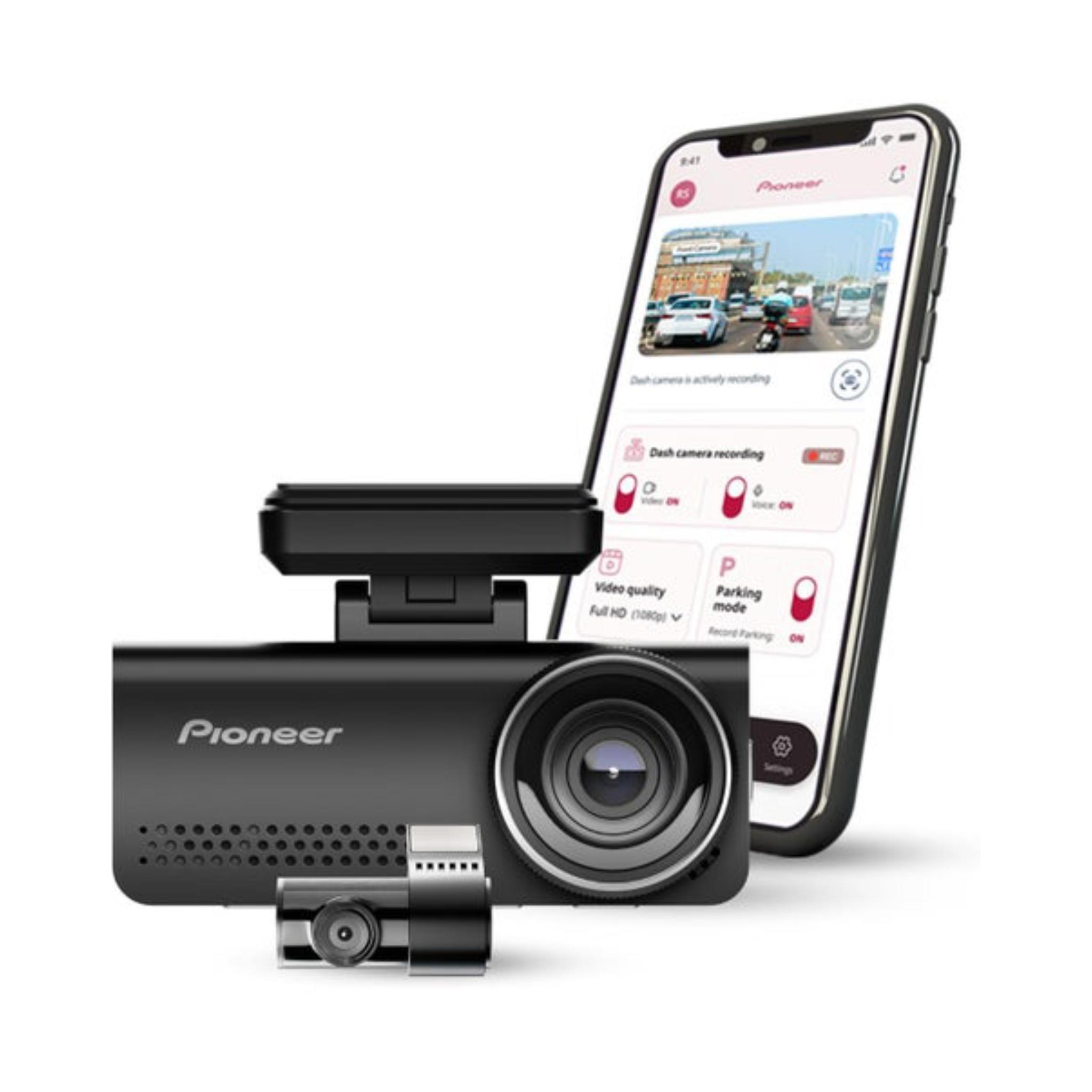 Pioneer Dash Camera VREC-Z820DC | 4K Front, HD Rear Camera, 7.2cm Screen, GPS Logging