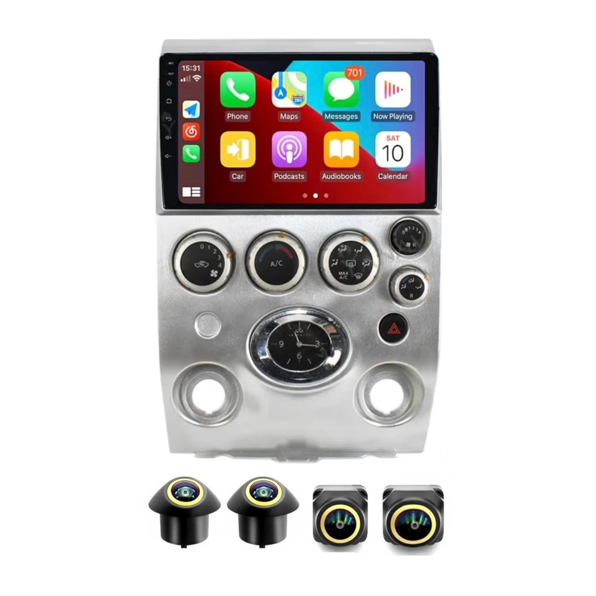 Android Car Stereo for Infiniti QX56 2004-2007 9 Inch IPS.QLED Touch Screen with AHD Camera Included - Image 2