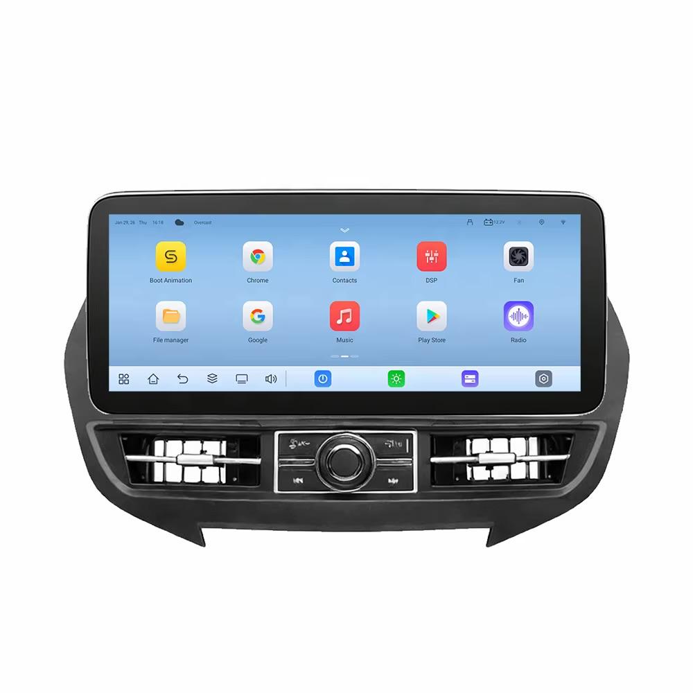 Android Car Stereo 12.3 Inch For Hyundai Santa Fe IX45 2012-2017 IPS.QLED Touch Screen with AHD Camera Included
