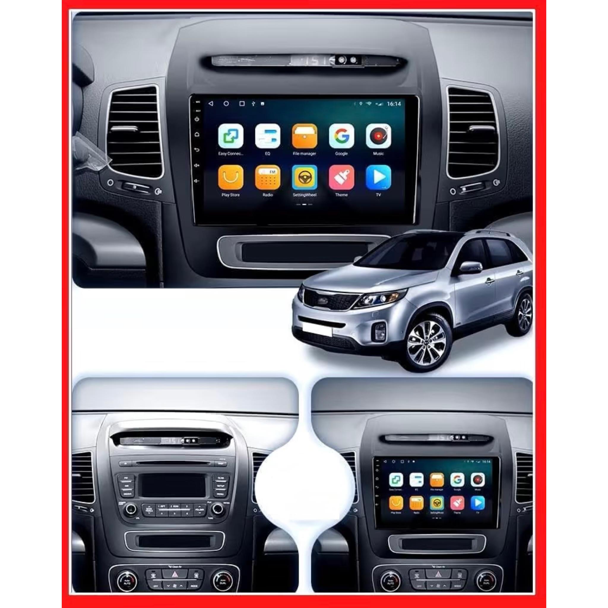 Android Car Stereo for Kia Sorento 2013-2015 9 Inch IPS.QLED Touch Screen with AHD Camera Included - Image 3