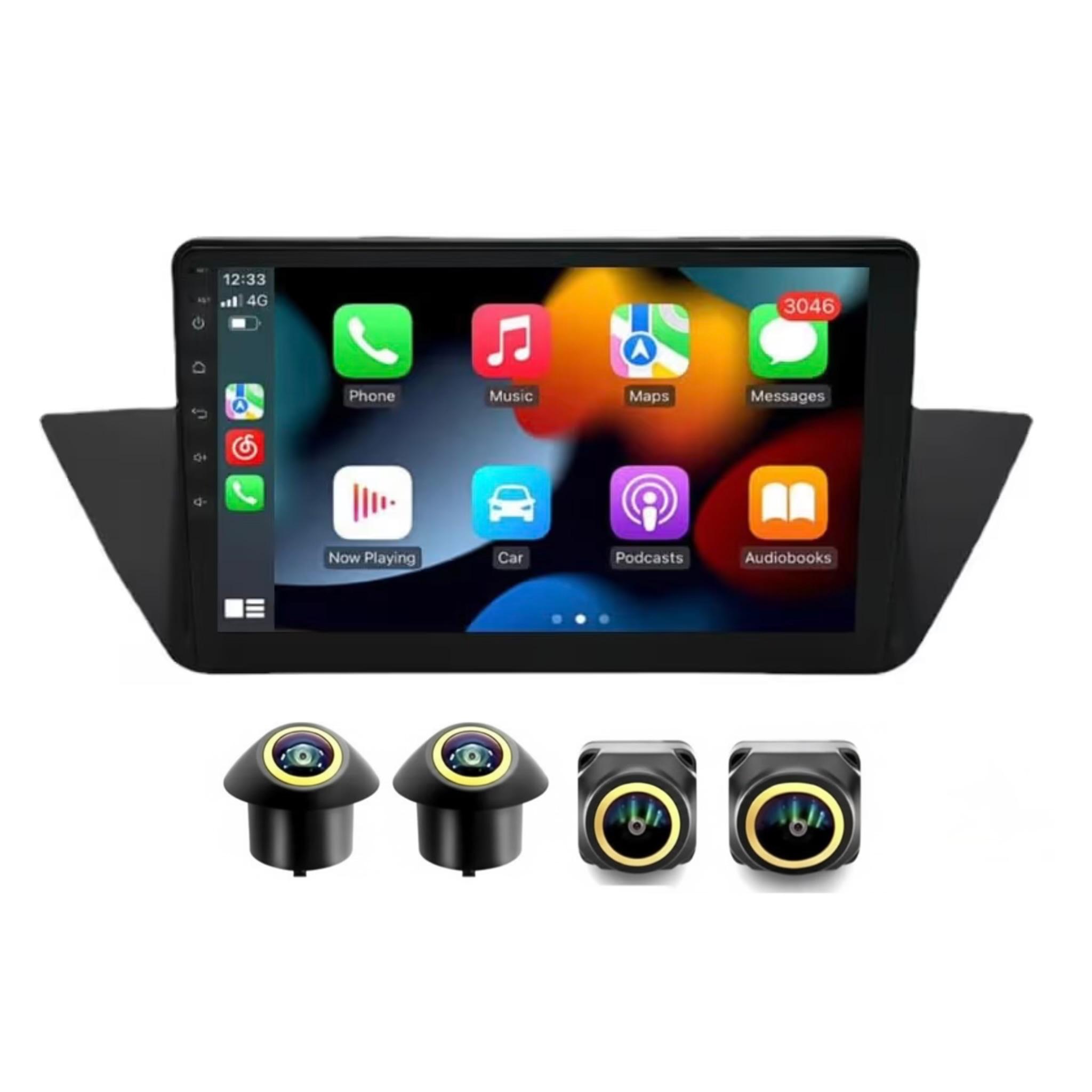 Android Car Stereo for BMW X1 E84 2009-2012 9 Inch IPS.QLED Touch Screen with AHD Camera Included - Image 2