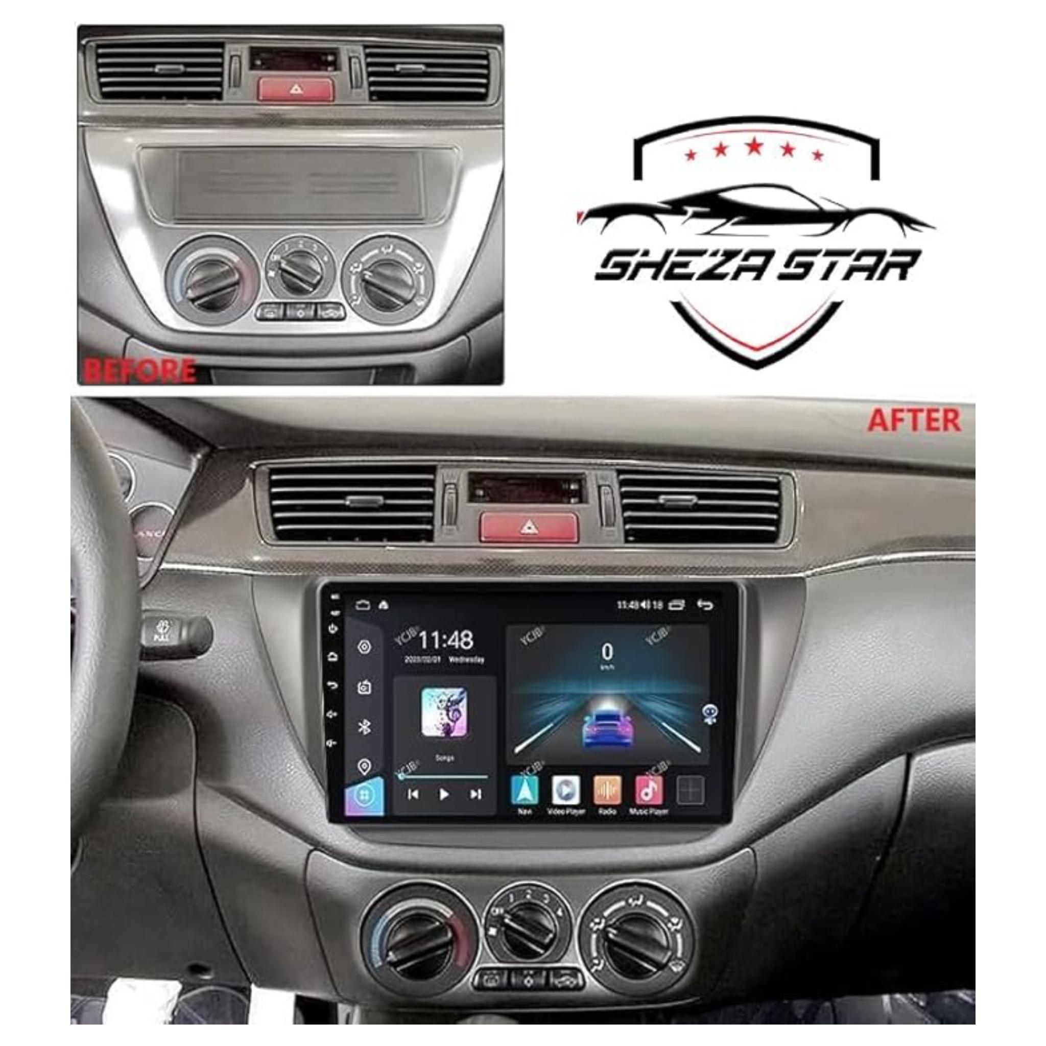 Android Car Stereo for Mitsubishi Lancer 2005-2007 9 Inch IPS.QLED Touch Screen with AHD Camera Included - Image 3