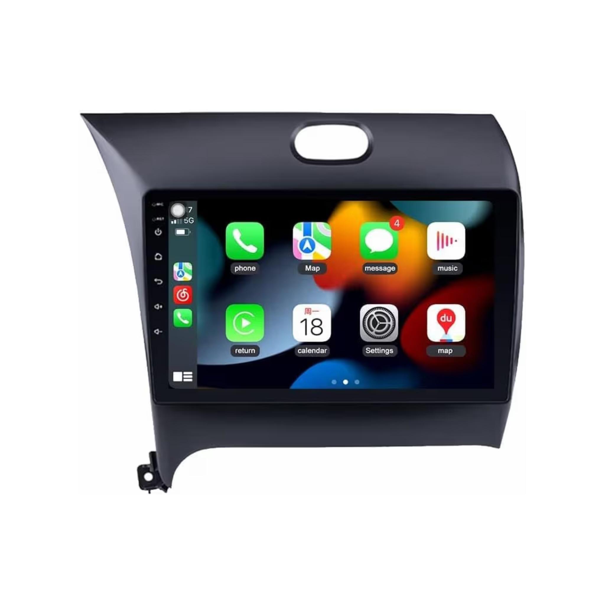 Android Car Stereo for KIA Cerato K3 Forte 2013-2018 9 Inch IPS.QLED Touch Screen with AHD Camera Included