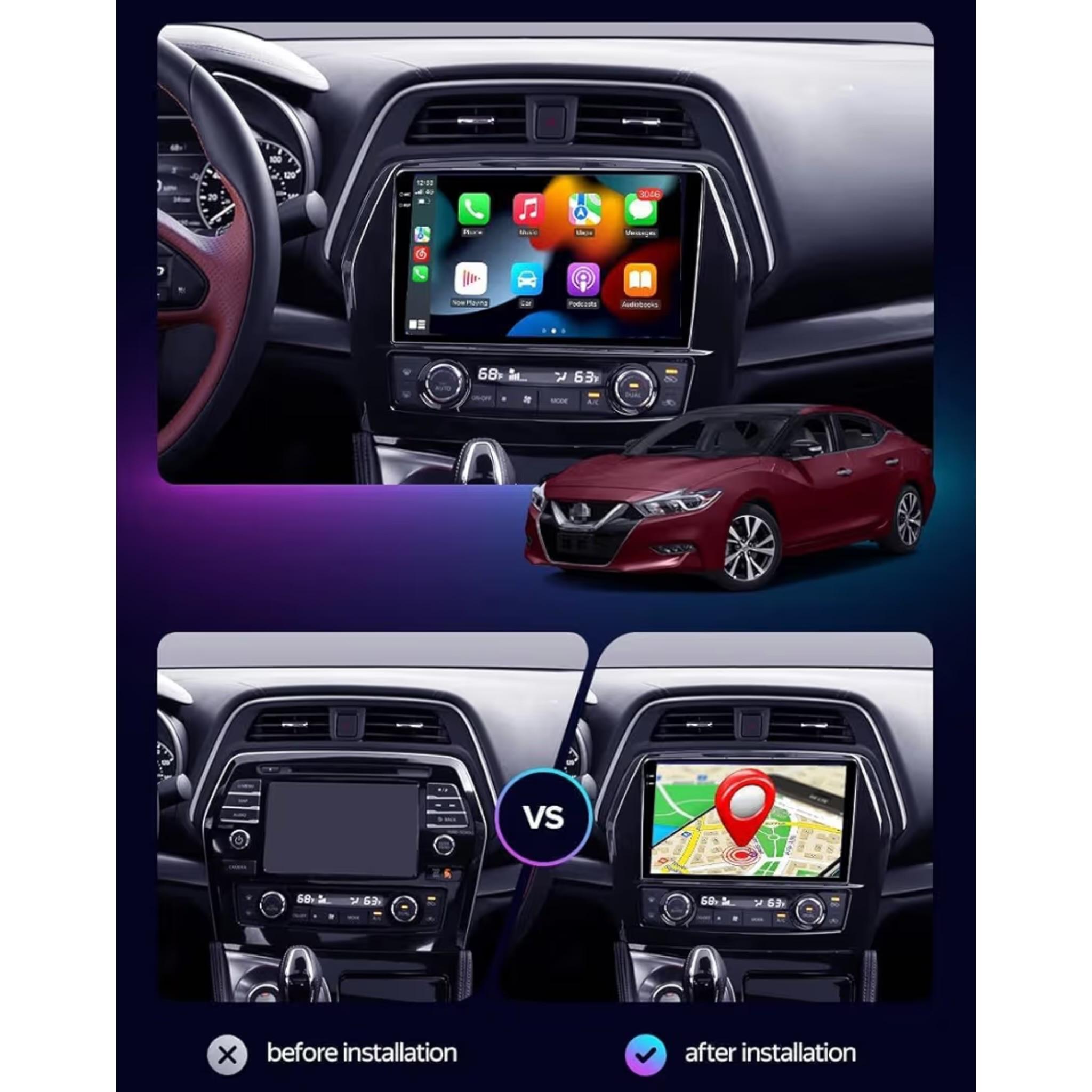 Android Car Stereo for Nissan Maxima A36 2015-2020 10 Inch IPS.QLED Touch Screen with AHD Camera Included - Image 3