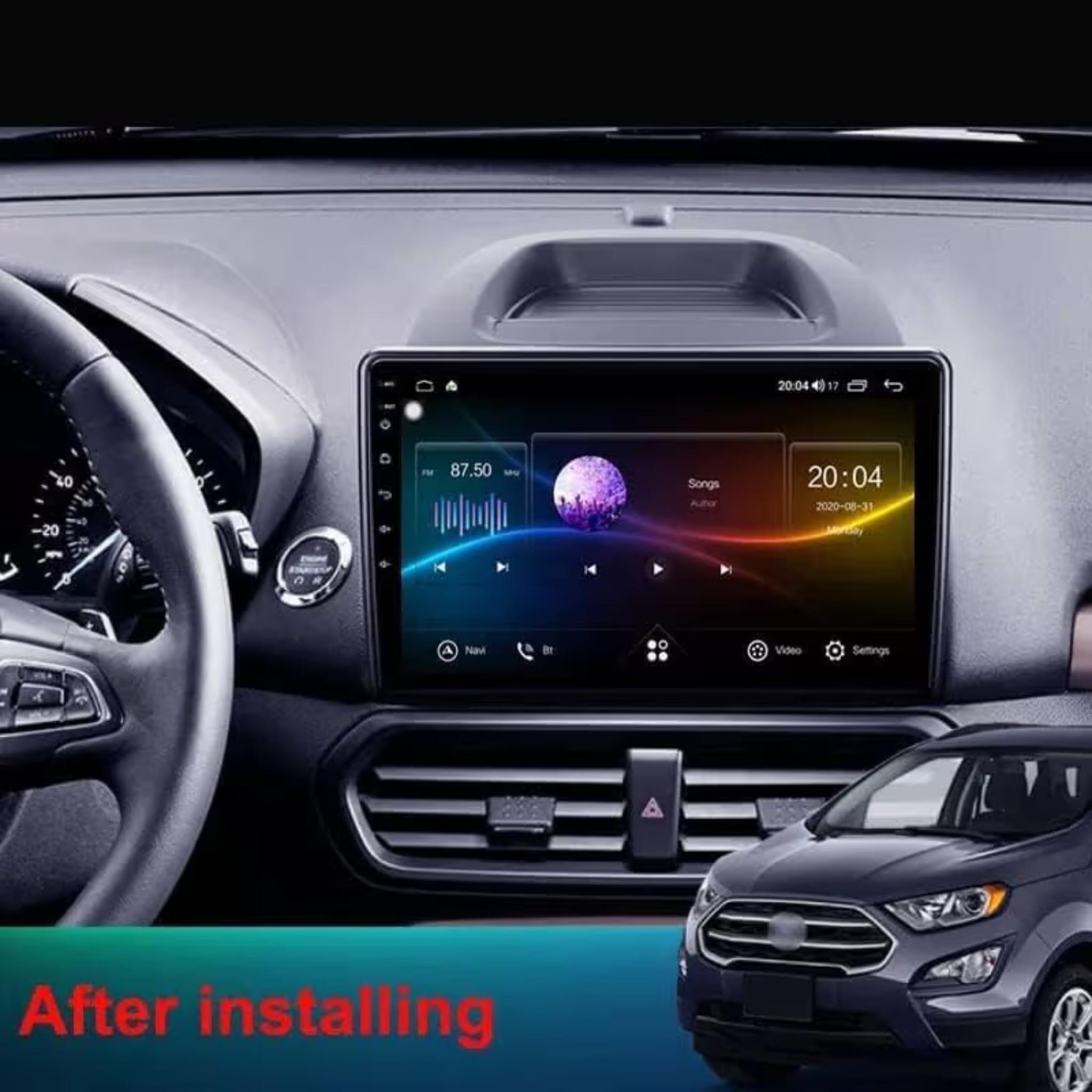 Android Car Stereo for Ford EcoSport Eco Sport 2017-2021 9 Inch IPS.QLED Touch Screen with AHD Camera Included - Image 3