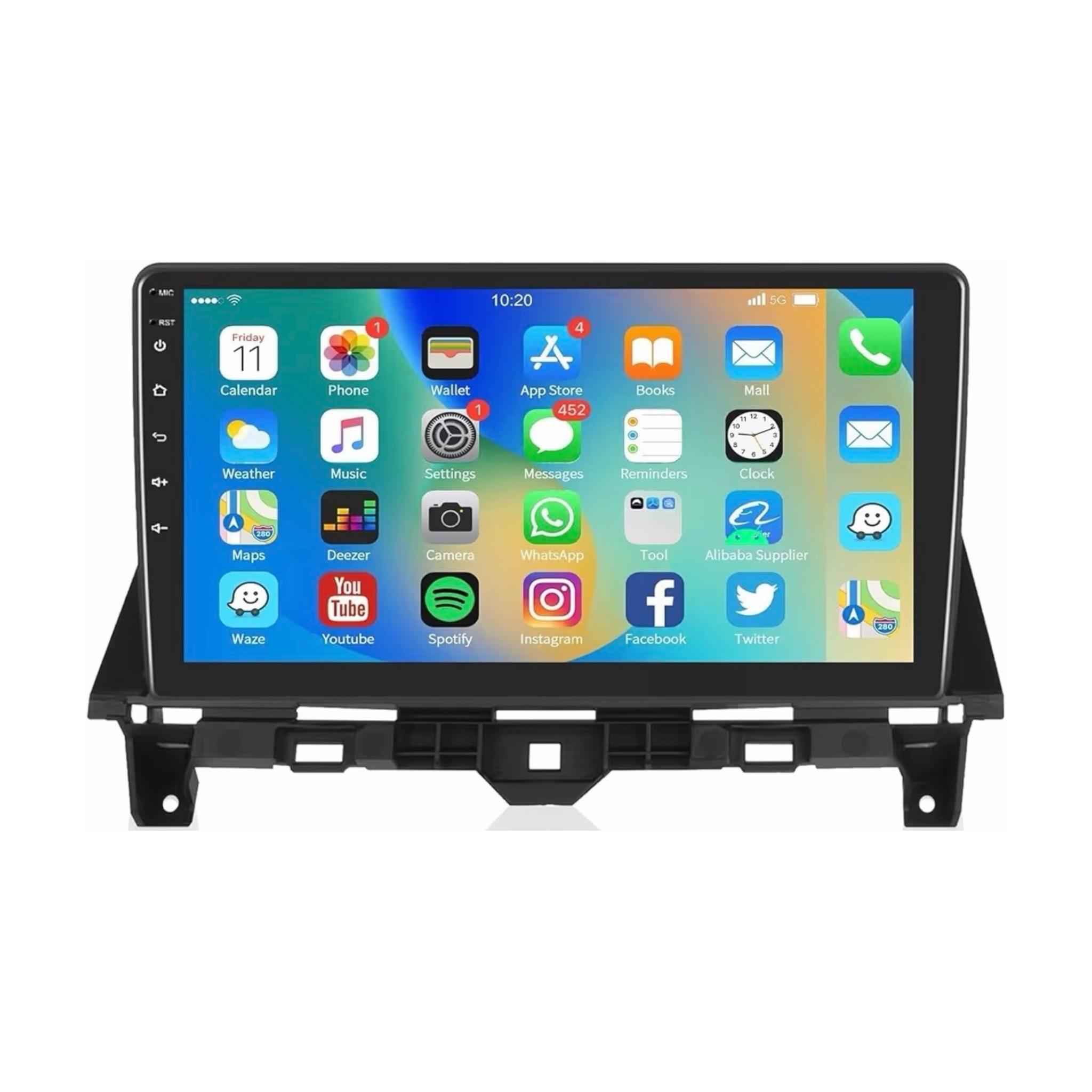 Android Car Stereo for Honda Accord 2008-2013 10 Inch IPS.QLED Touch Screen with AHD Camera Included