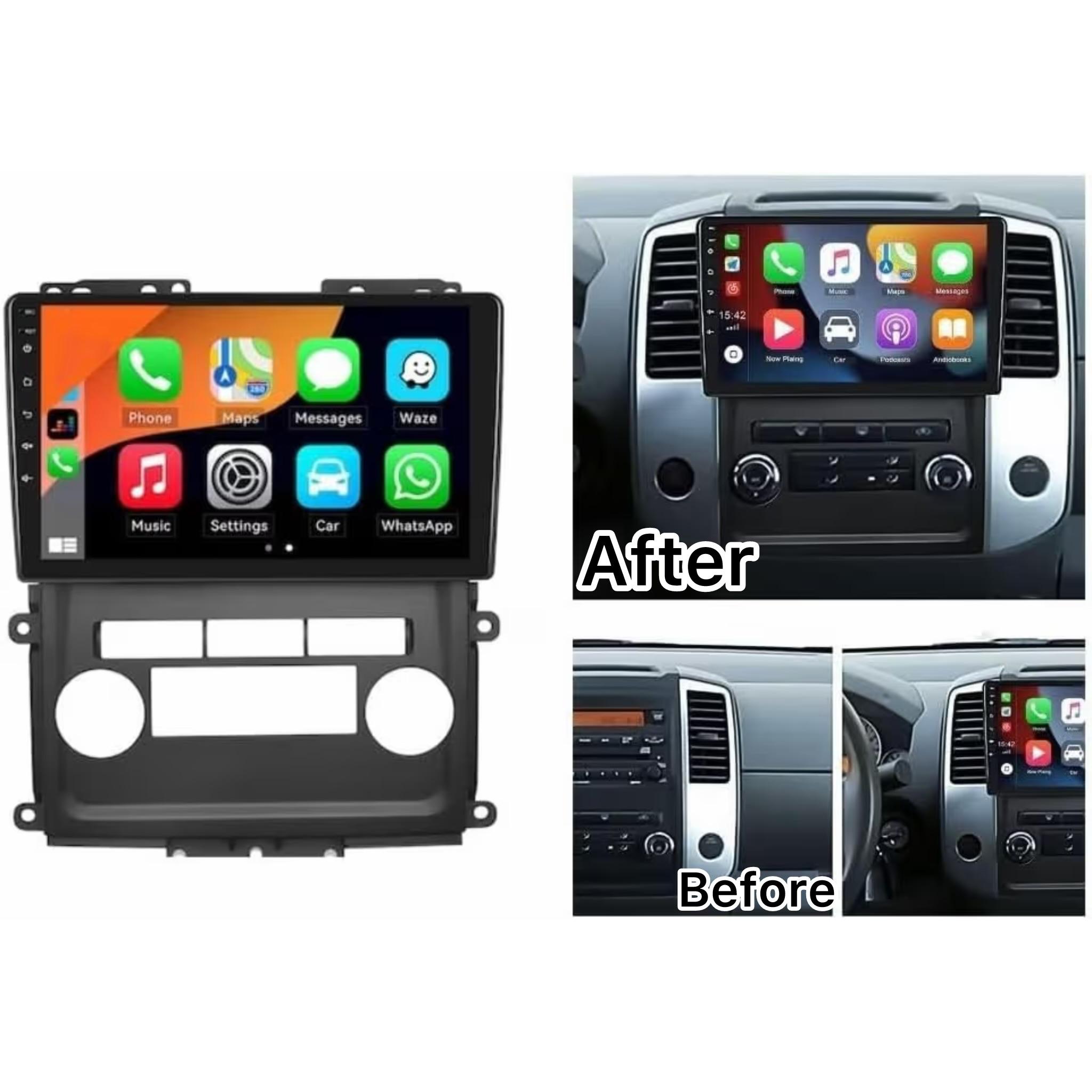 Android Car Stereo for Nissan Frontier Xterra 2009-2012 9 Inch IPS.QLED Touch Screen with AHD Camera Included - Image 3