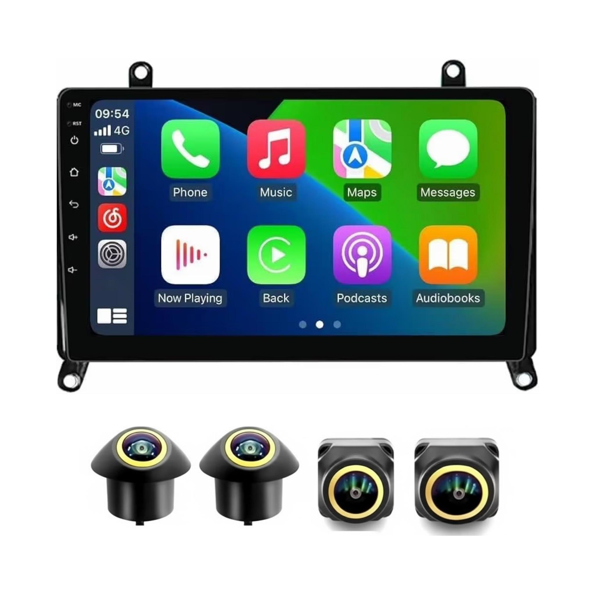 Android Car Stereo for Toyota Hiace 2019-2024 9 Inch IPS.QLED Touch Screen with AHD Camera Included - Image 2