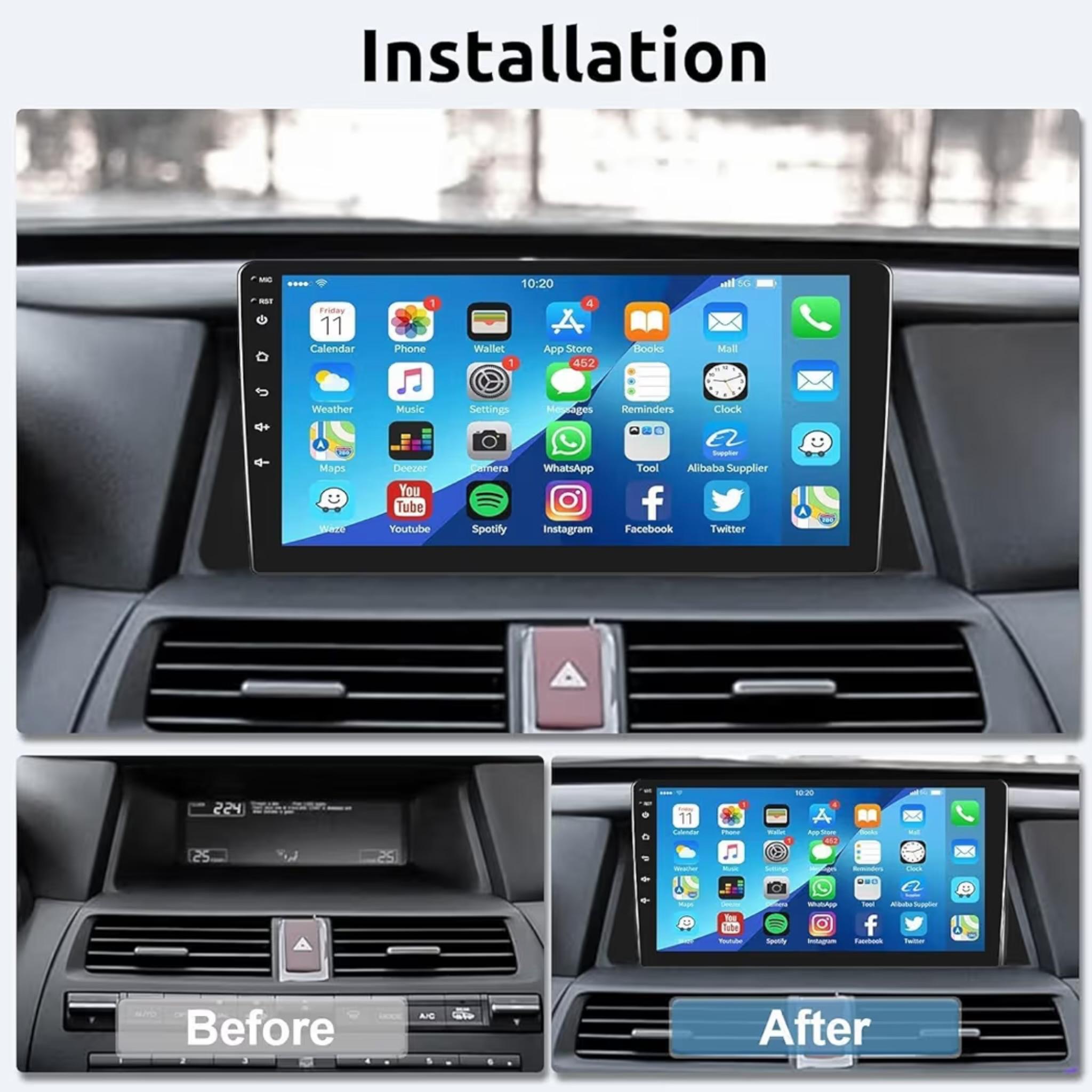 Android Car Stereo for Honda Accord 2008-2013 10 Inch IPS.QLED Touch Screen with AHD Camera Included - Image 3