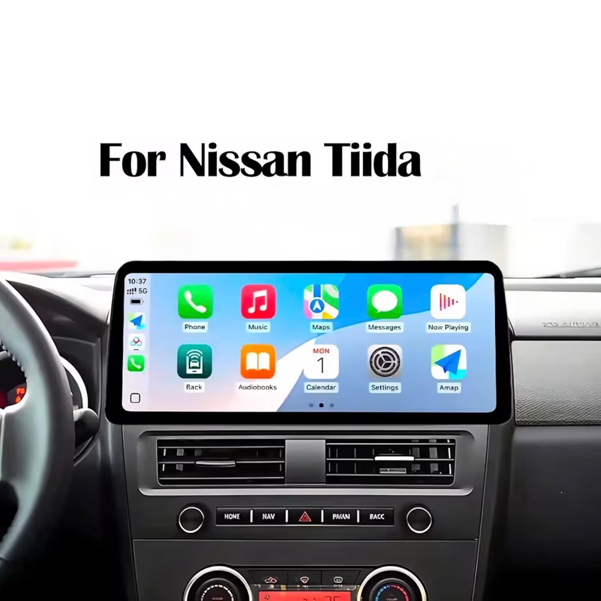 Android Car Stereo 12.3 Inch For Nissan Tiida C11 2004–2013 IPS.QLED Touch Screen with AHD Camera Included - Image 2