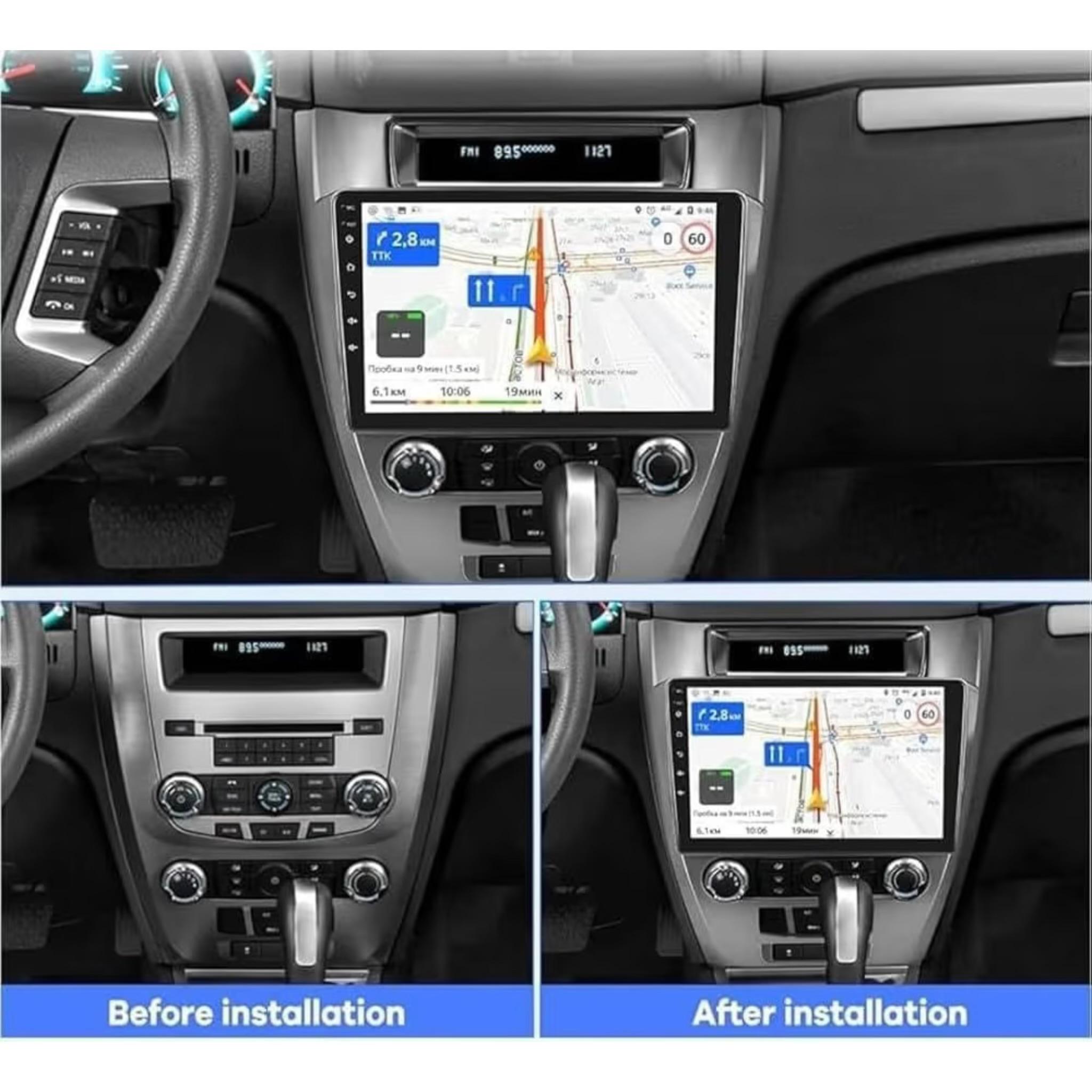 Android Car Stereo for Ford Fusion 2009-2012 10 Inch IPS.QLED Touch Screen with AHD Camera Included - Image 3