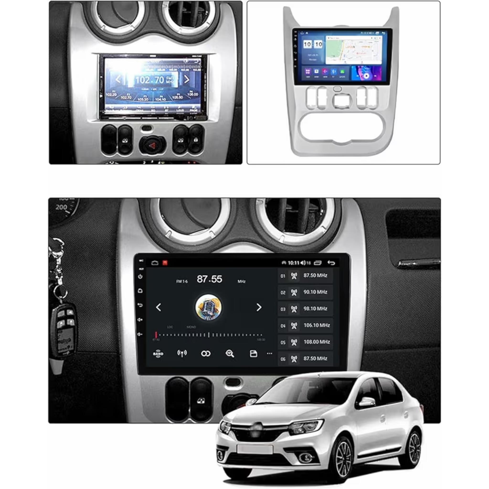 Android Car Stereo for Renault Duster Logan 1 Sandero lada 2009-2015 9 Inch IPS.QLED Touch Screen with AHD Camera Included - Image 3