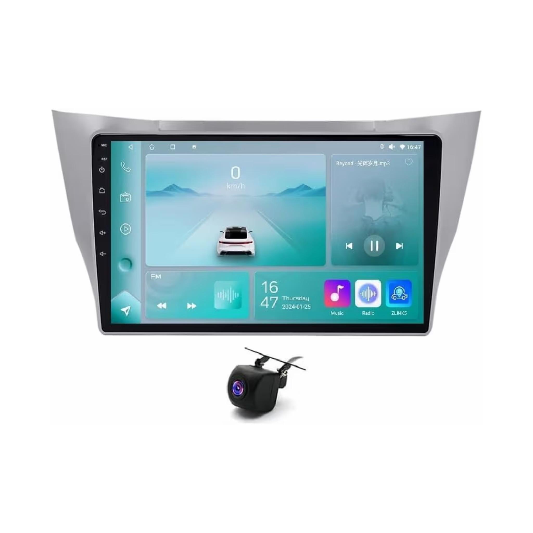 Android Car Stereo for Lexus RX300 RX330 RX350 RX400H 2003-2009 10 Inch IPS.QLED Touch Screen with AHD Camera Included