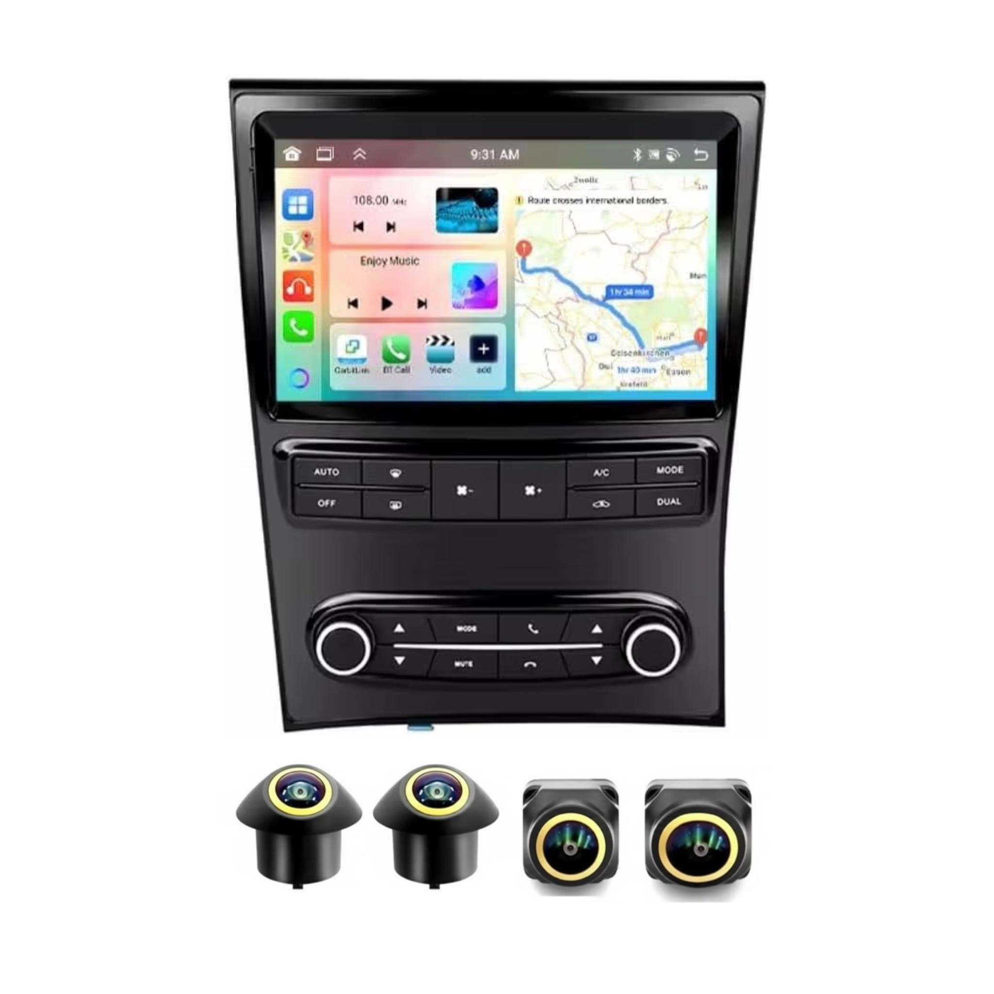 Android Car Stereo for Lexus GS300 IS 1999-2005 9 Inch IPS.QLED Touch Screen with AHD Camera Included - Image 2